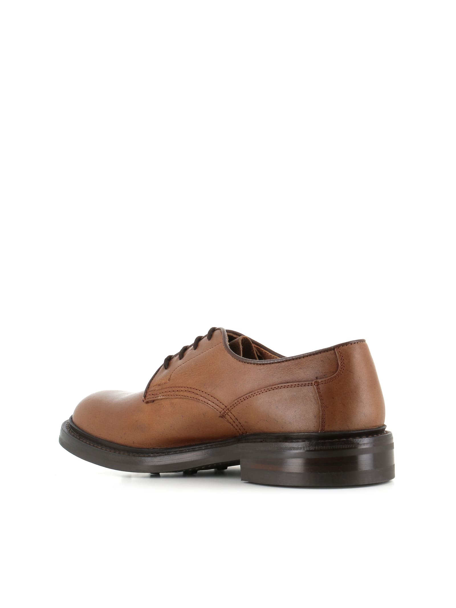 Shop Tricker's Derby Woodstock In Cognac