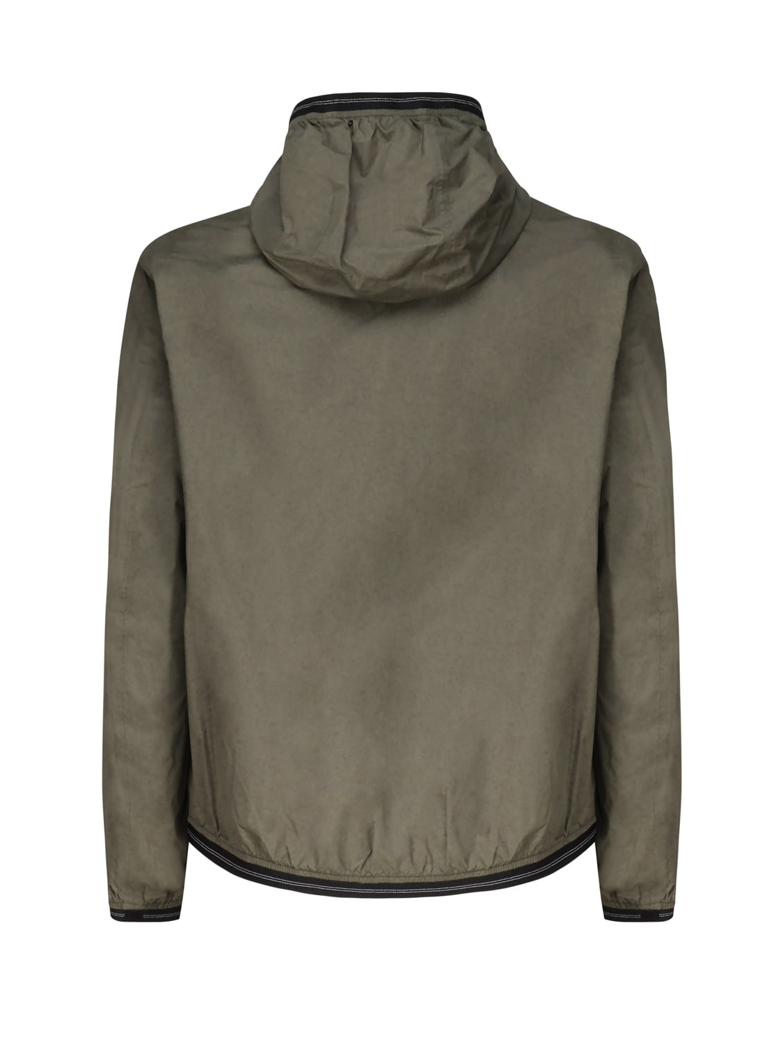 Shop Blauer Thomas Taped Windbreaker Jacket In Militare