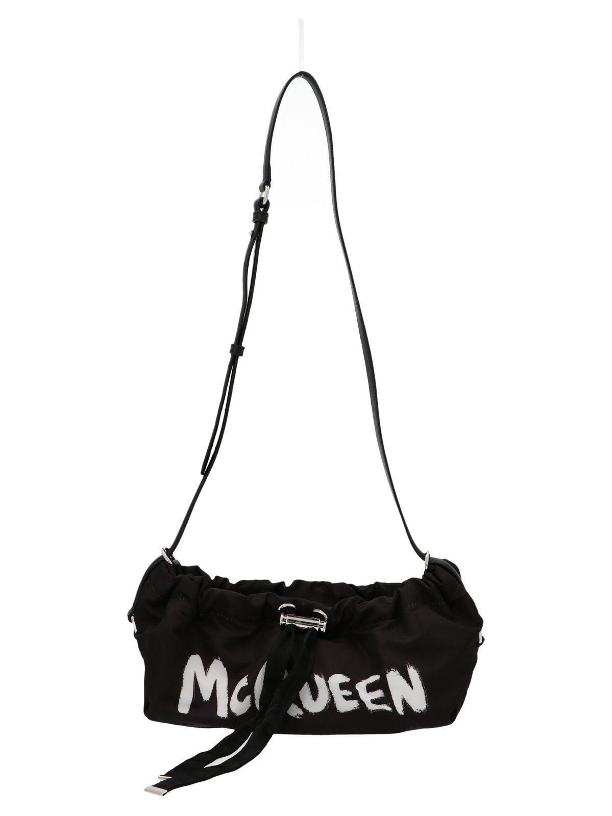 Alexander Mcqueen Bundle Mini Shoulder Bag In Black