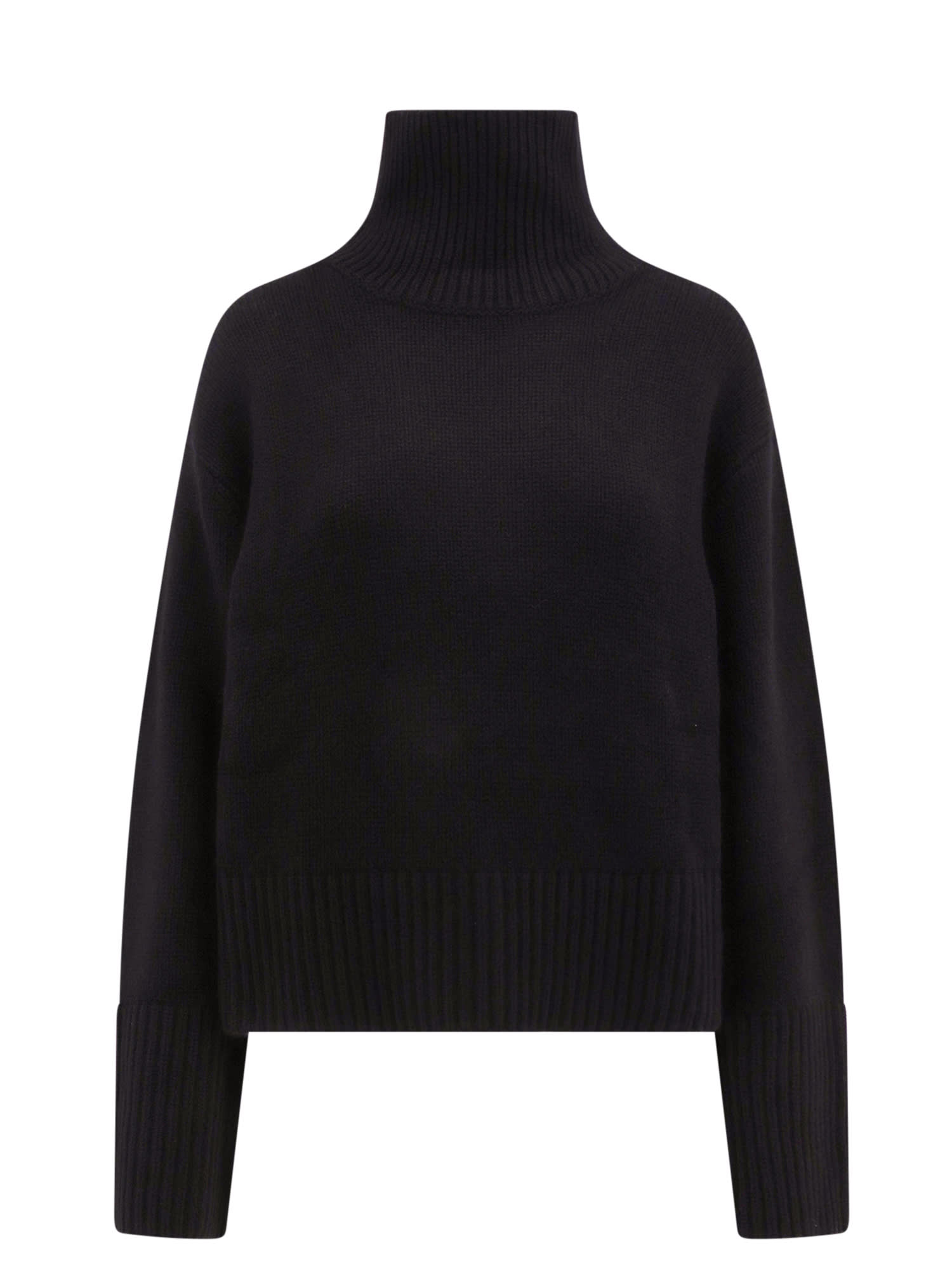 Shop Lisa Yang Fleur Sweater In Black