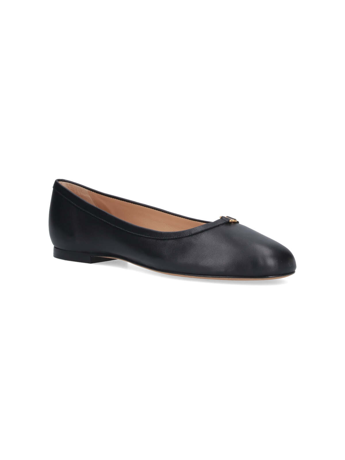 Shop Chloé Marcie Ballet Flats In Black