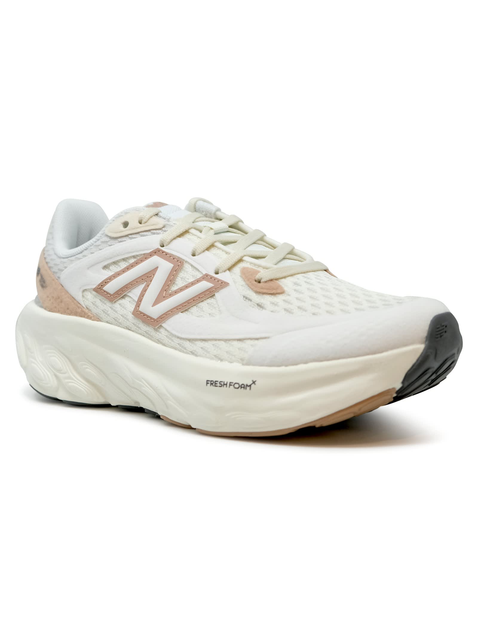 New Balance Bisque Synthetic Mesh Sneaker In Neutral