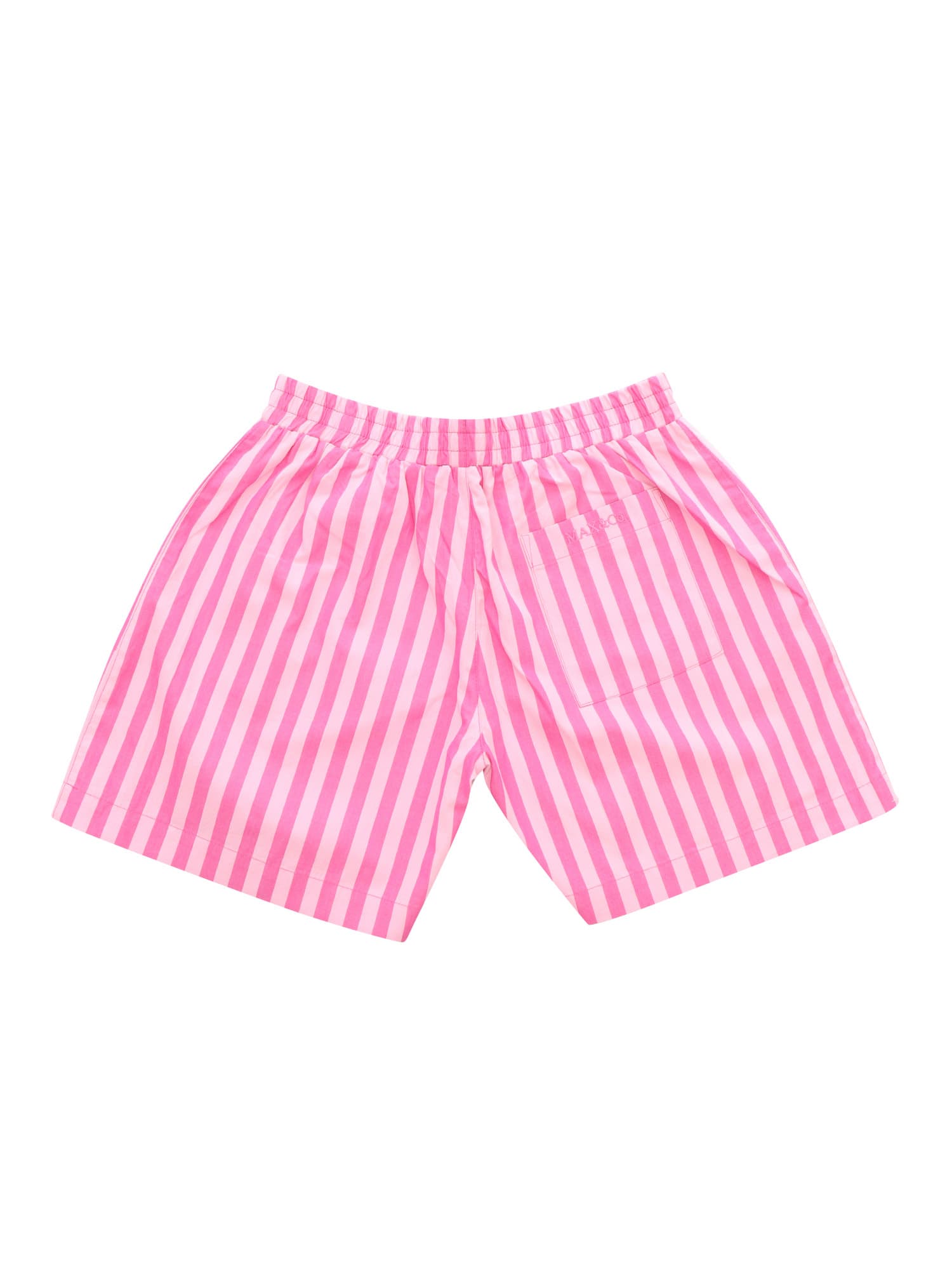 Shop Max&amp;co. Pink Striped Shorts