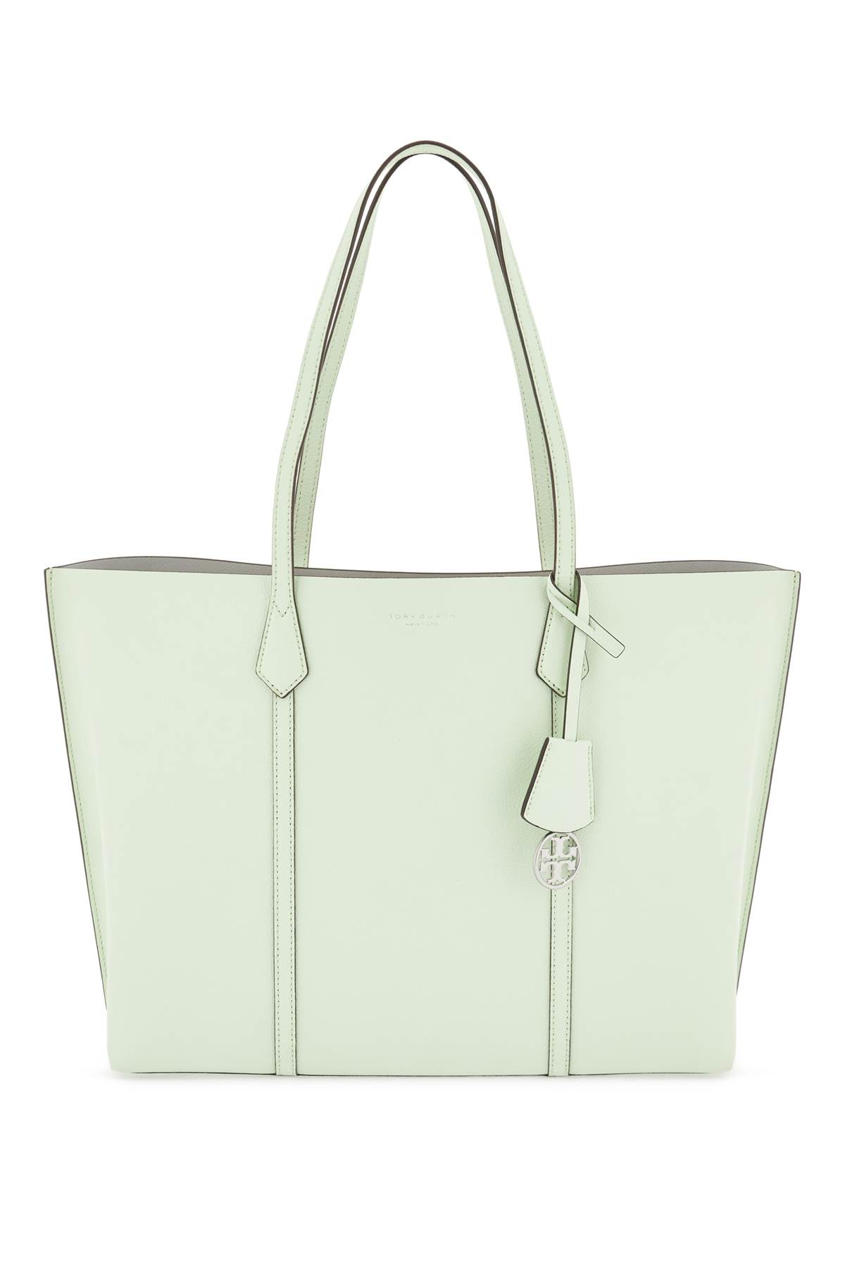 Shop Tory Burch Perry Shopping Bag In Meadow Mist (green)