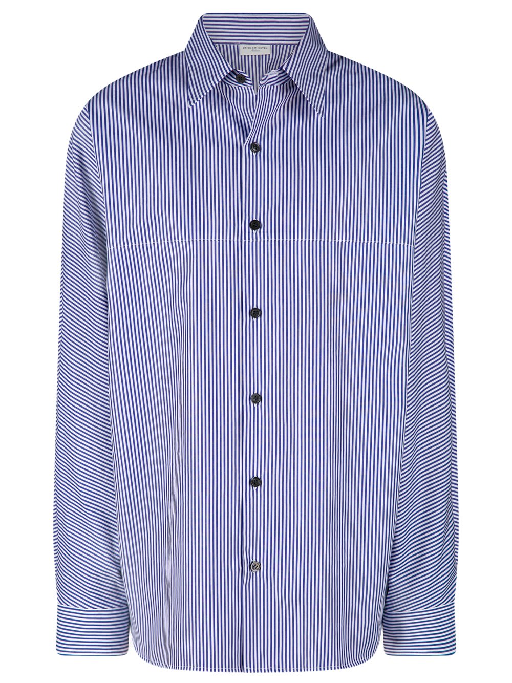 Shop Dries Van Noten Long Sleeved Striped Shirt In Dessin B