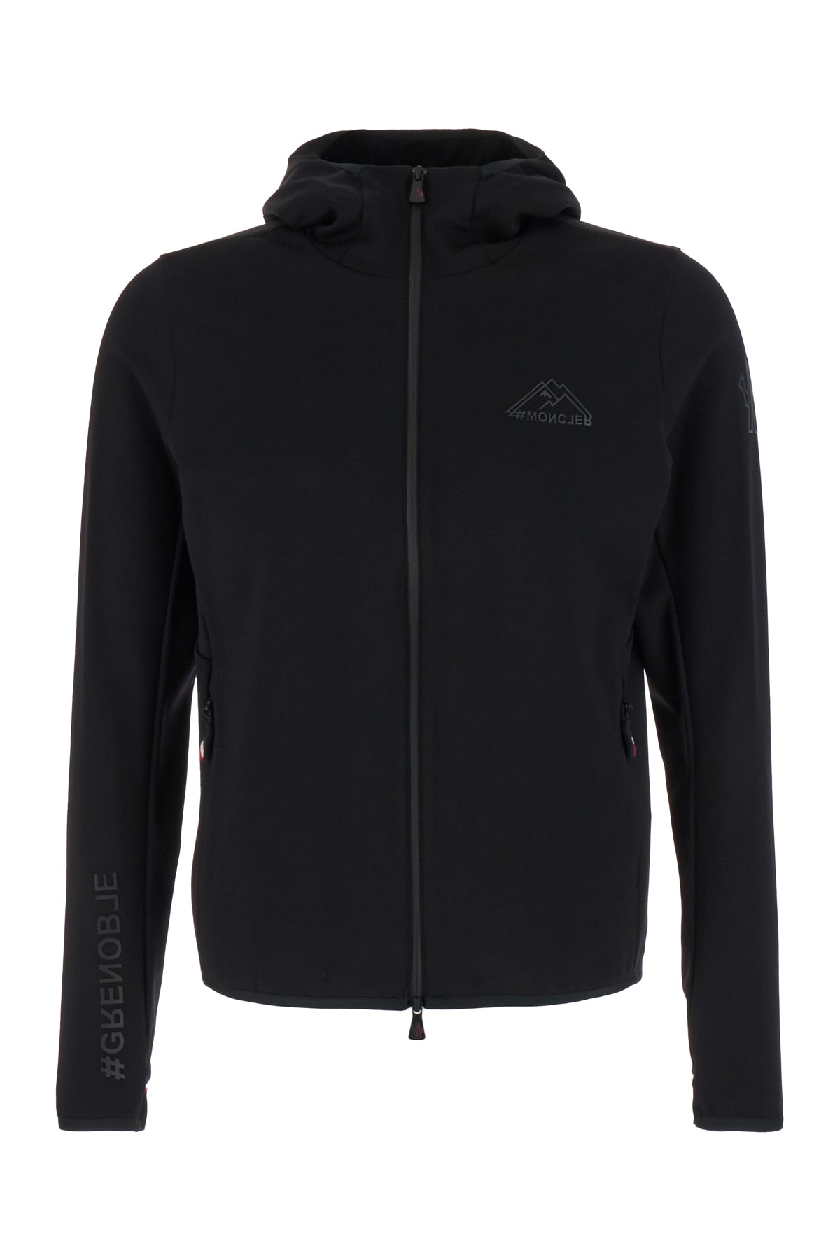 Moncler Hooded Sweatshirt In Technical Fabric