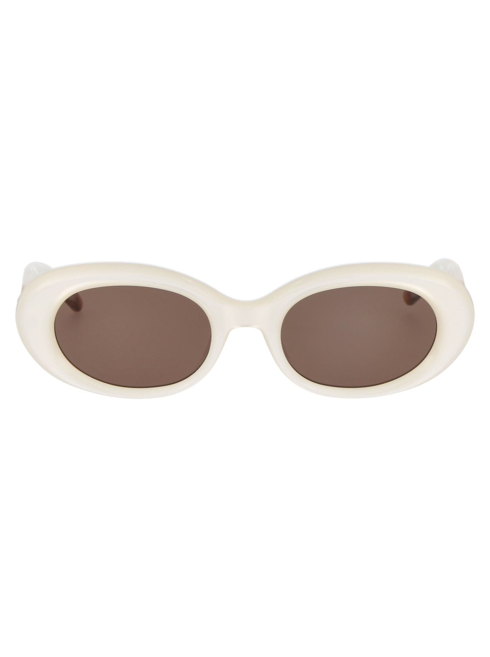 Gentle Monster Eve Sunglasses In White