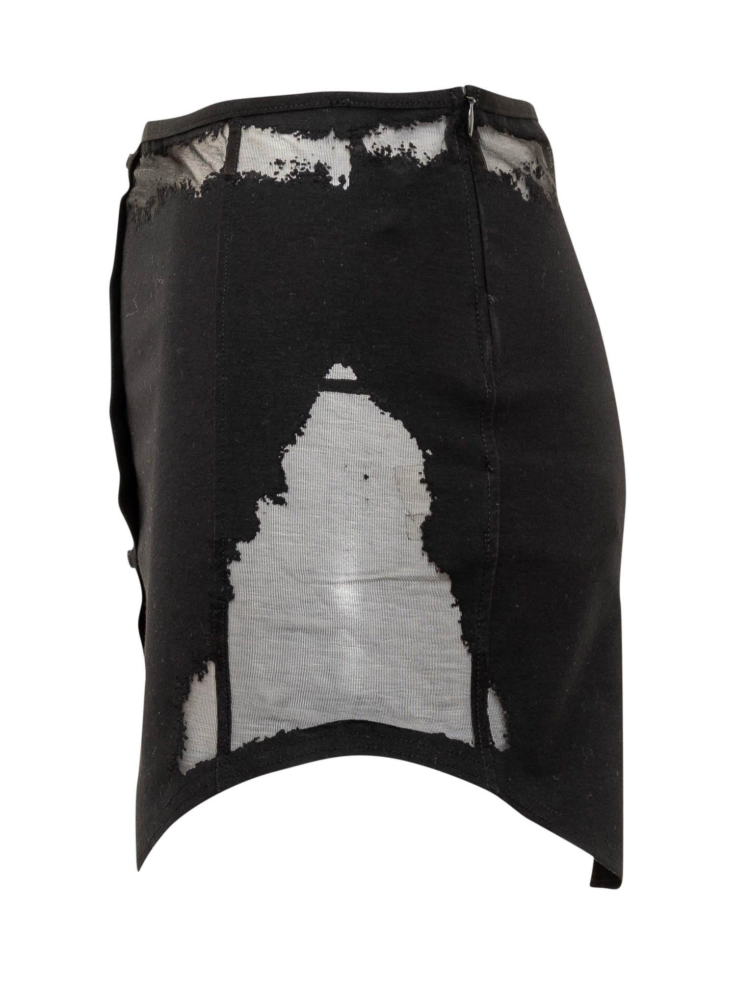 Shop Diesel Malvy Skirt In Nero