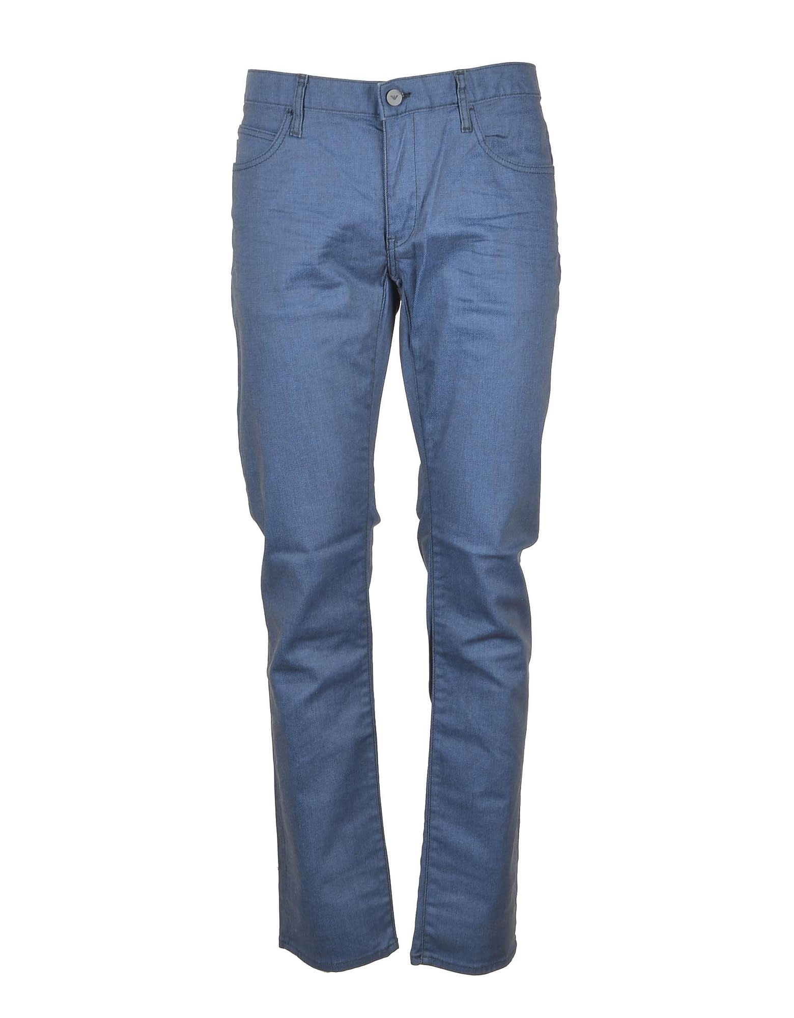 Emporio Armani Mens Blue Jeans