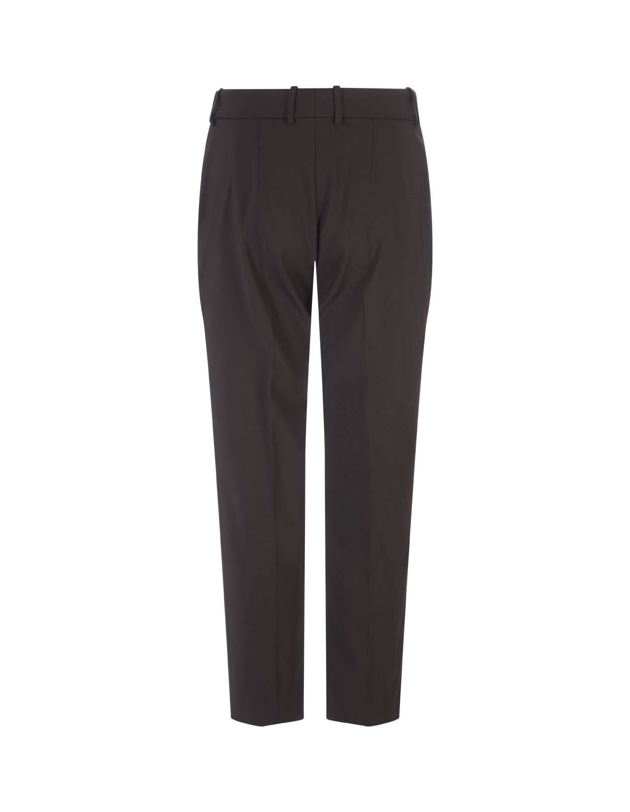 Ermanno Scervino Brown Classic High Waist Trousers