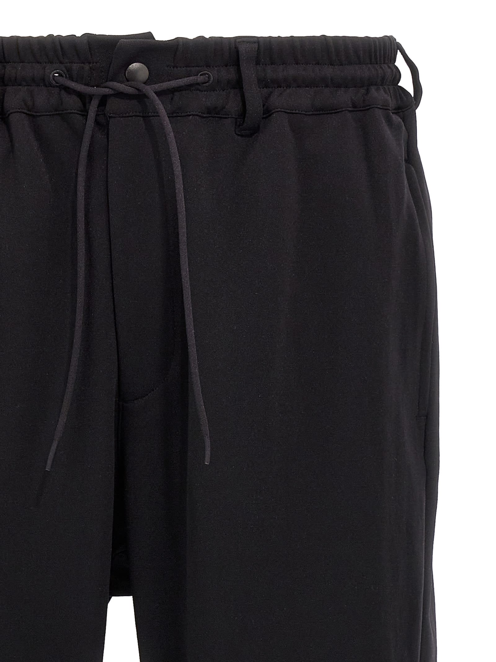 Y-3 Ft Straight-leg Track Pants In Black