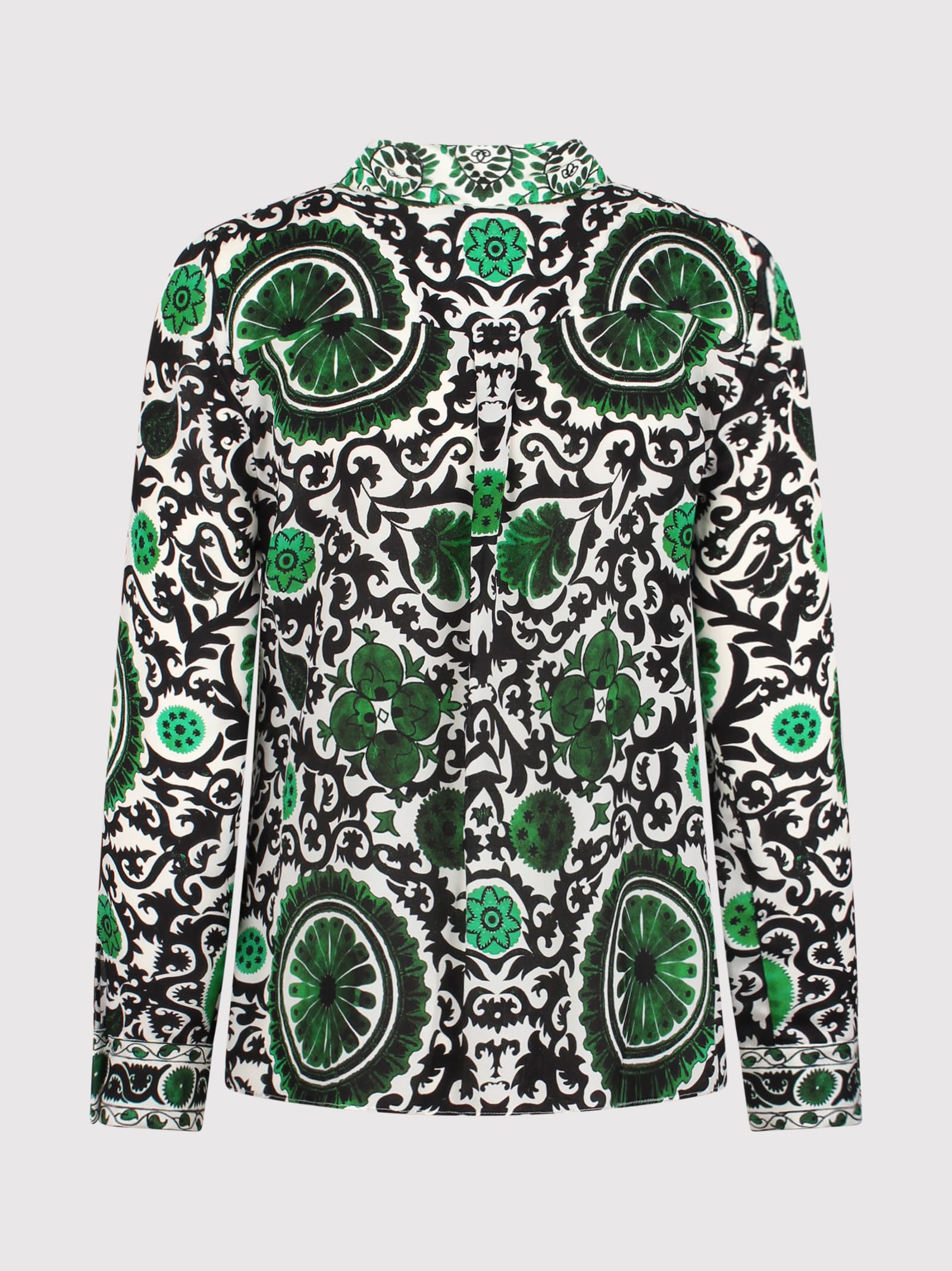 Shop Alice And Olivia Alice Olivia Willa Blouse With Graphic Print