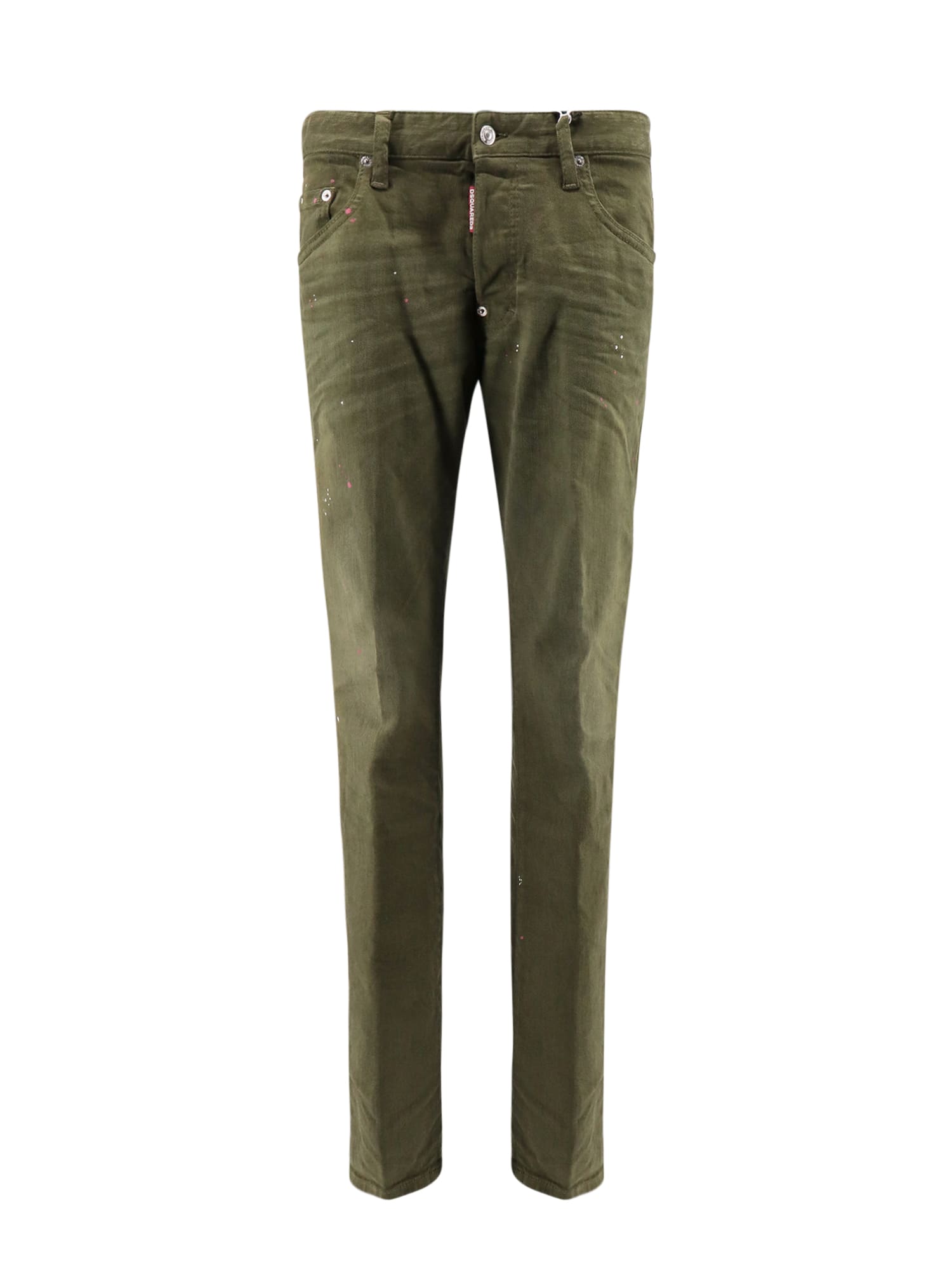Shop Dsquared2 Skater Jean Trouser In Camouflage