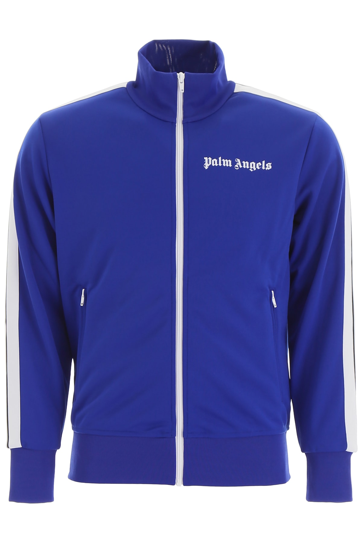 Palm Angels Track Jacket In Blue White (blue) | ModeSens