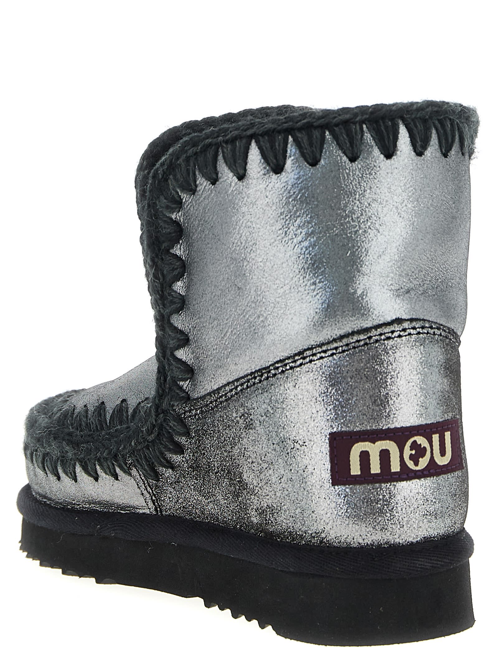 Mou Eskimo 18 Special Ankle Boots In Gray