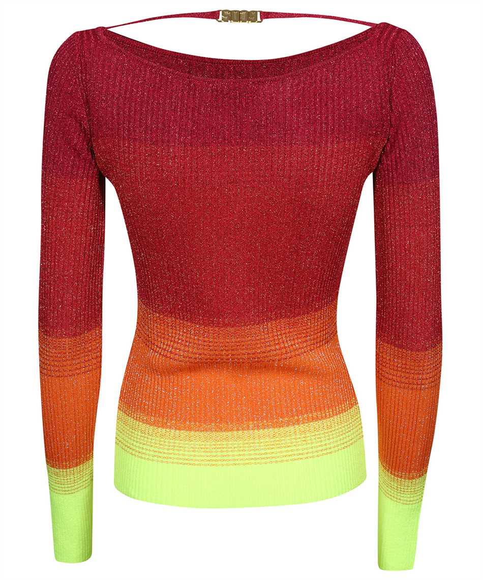 Gcds Colour-block Ribbed-knit Jumper In Multi