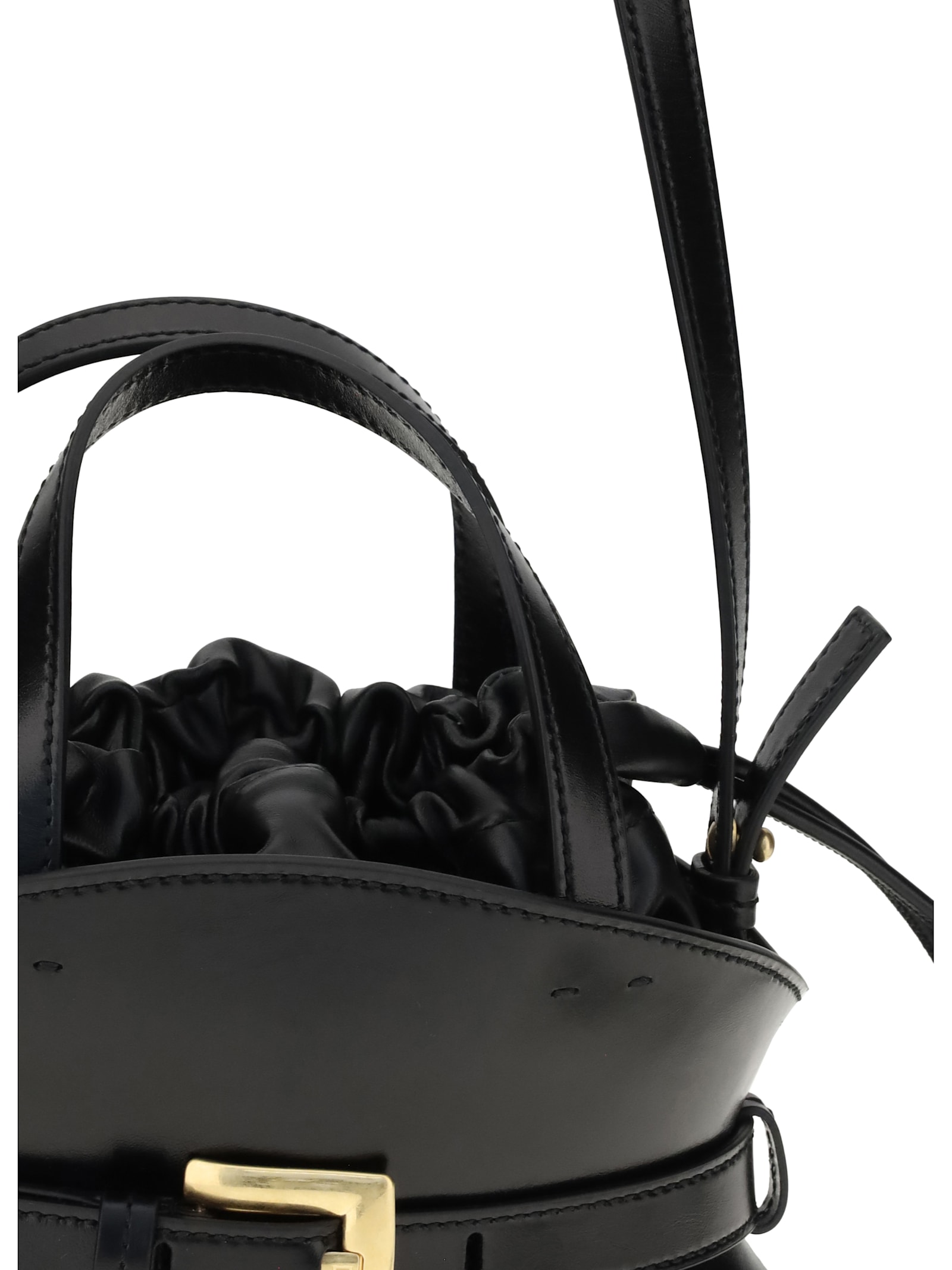 Balmain Mini Shuffle Compact Shoulder Bag