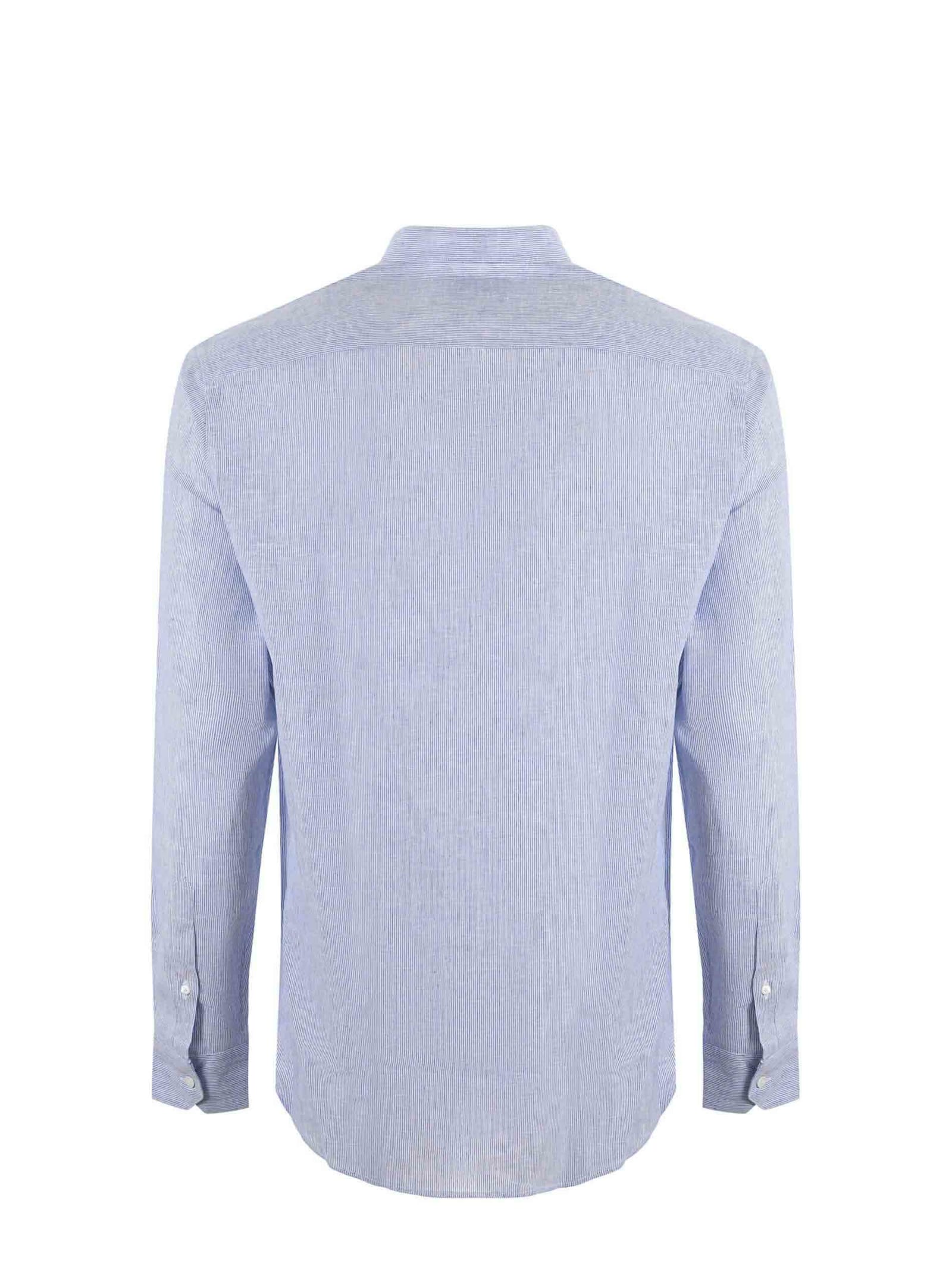 Shop Emporio Armani Shirt In Azzurro