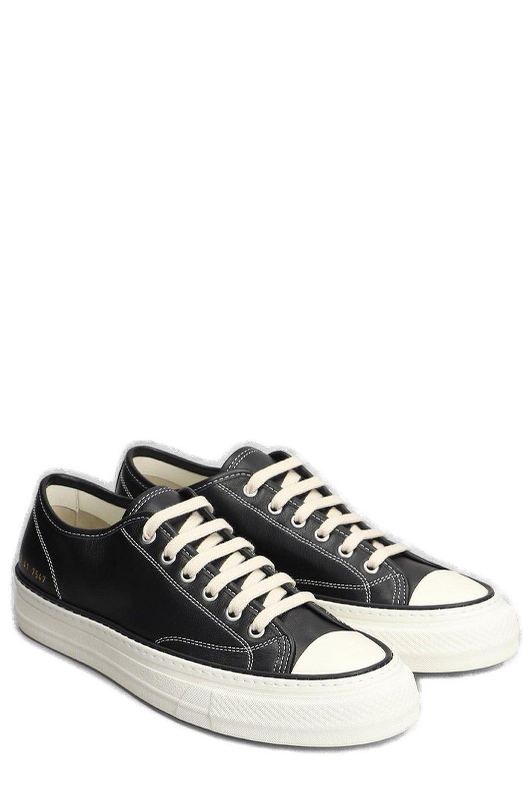 Shop Common Projects Tournament Low-top Sneakers In Black