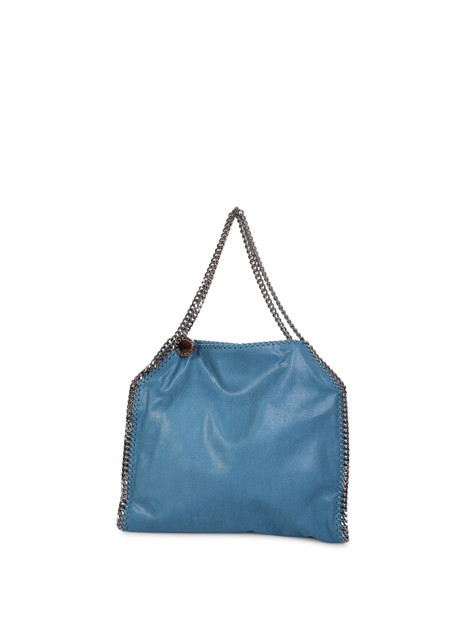 Stella McCartney The Falabella Foldover Bag Blue