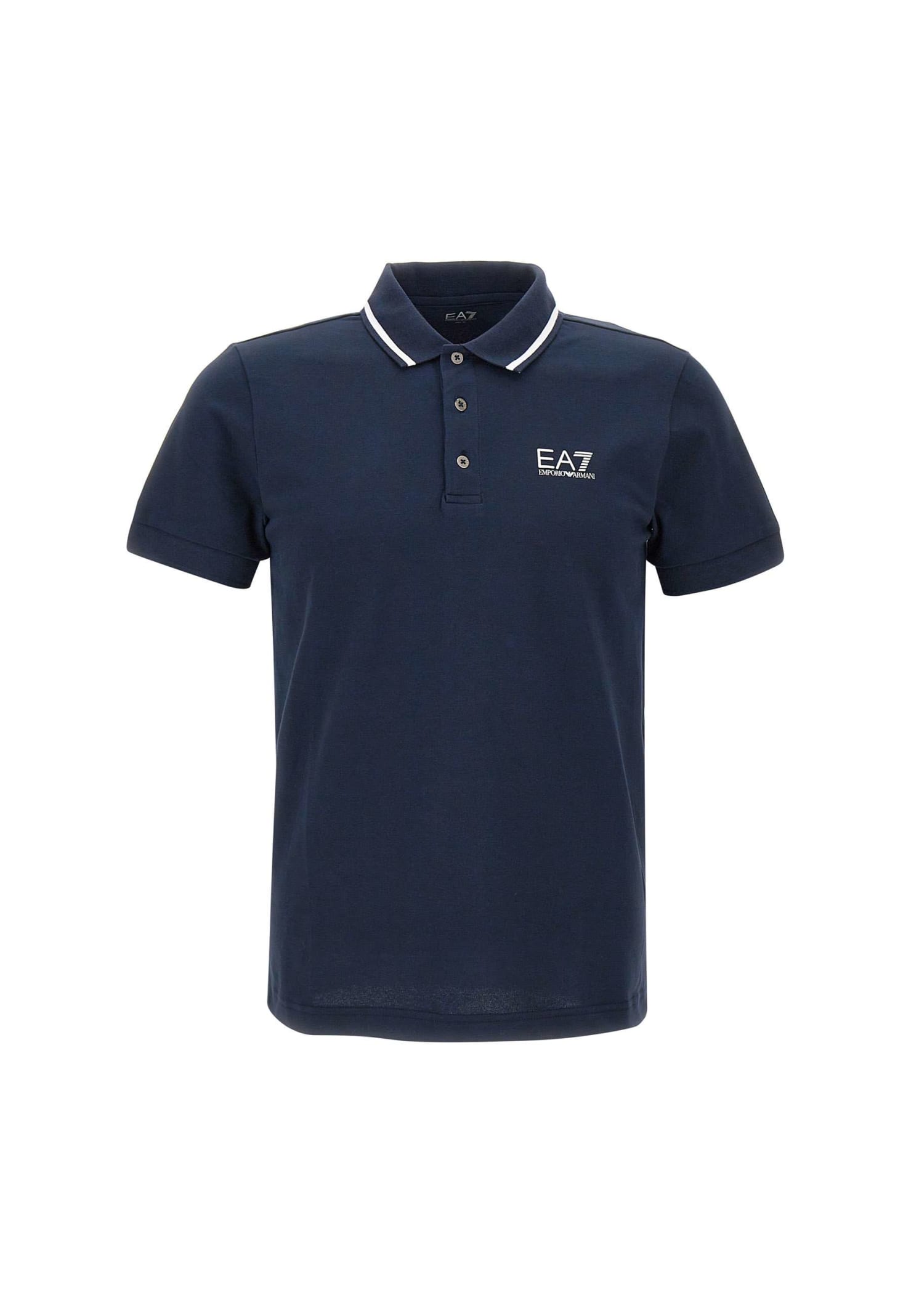 EA7 Cotton Polo Shirt