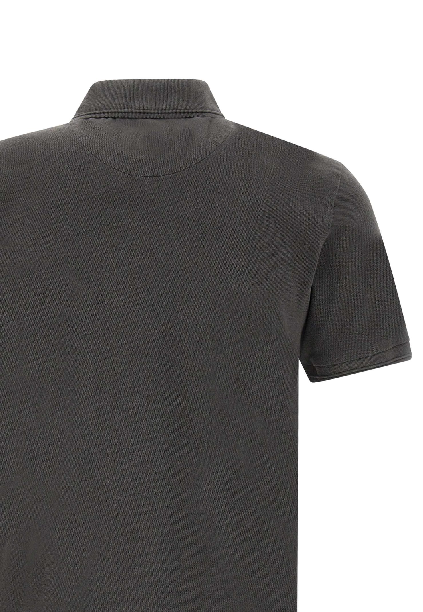 Shop Woolrich Mackinack Cotton Piquet Polo Shirt In Black