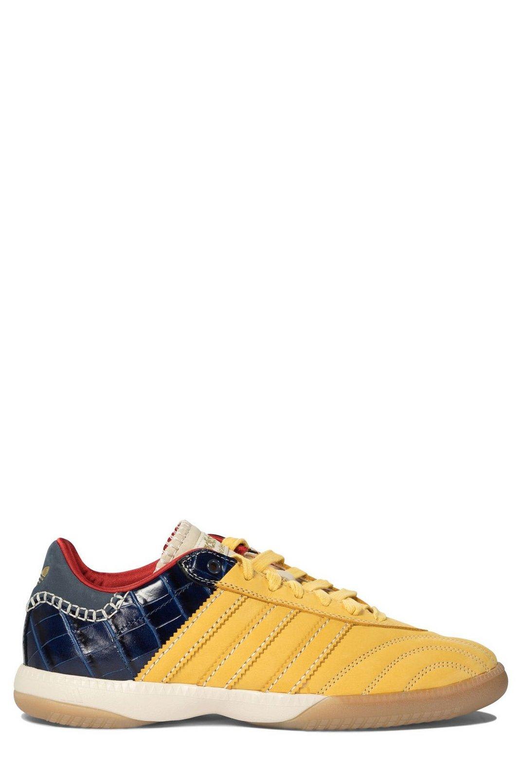 X Wales Bonner Samba Embossed Sneakers