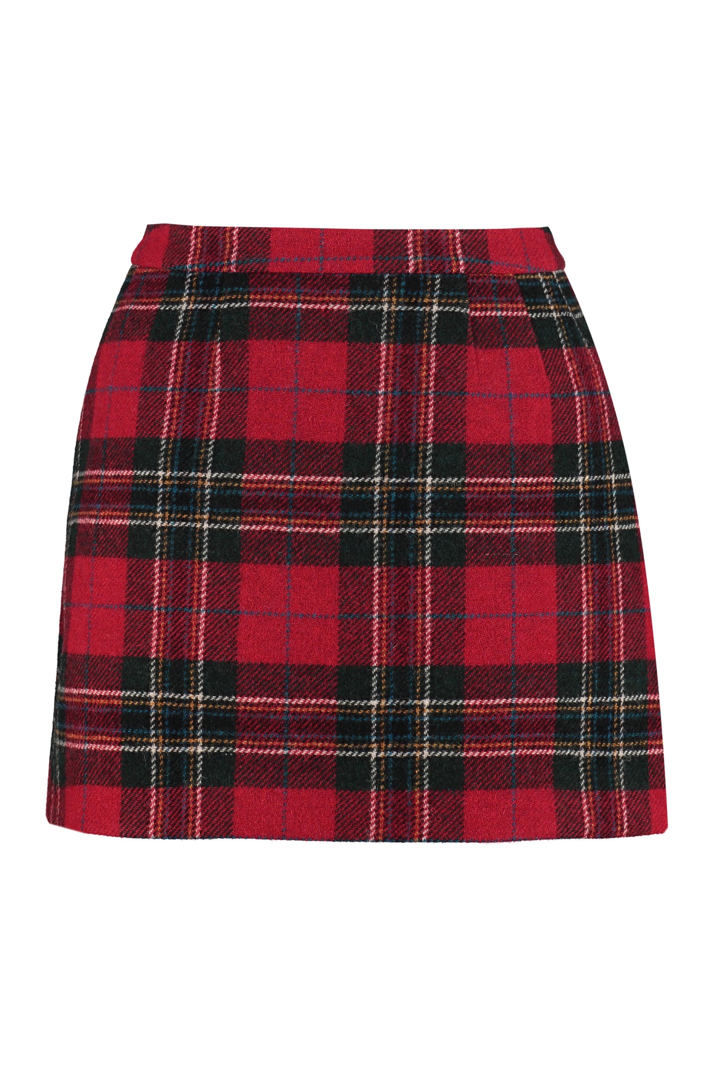 RED Valentino Wool Mini Skirt