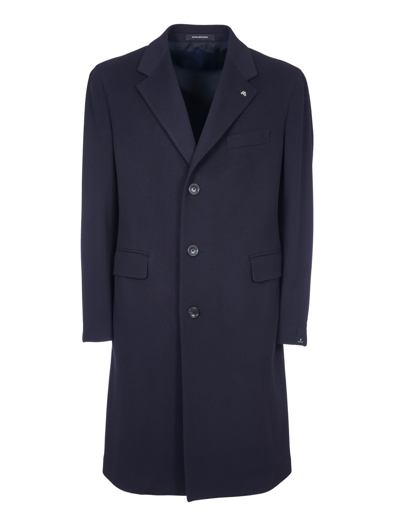 Shop Tagliatore Coat In Blue