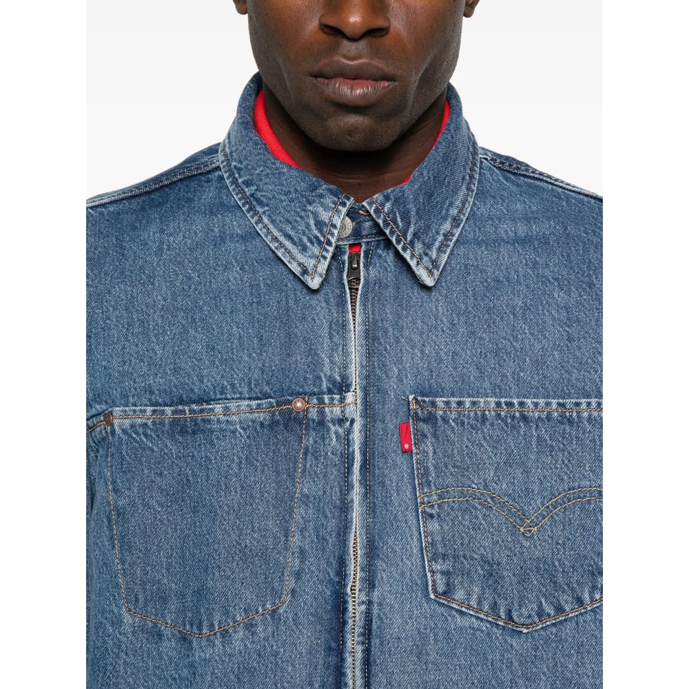 Levi's Trucker Twist Jackets Light Blue