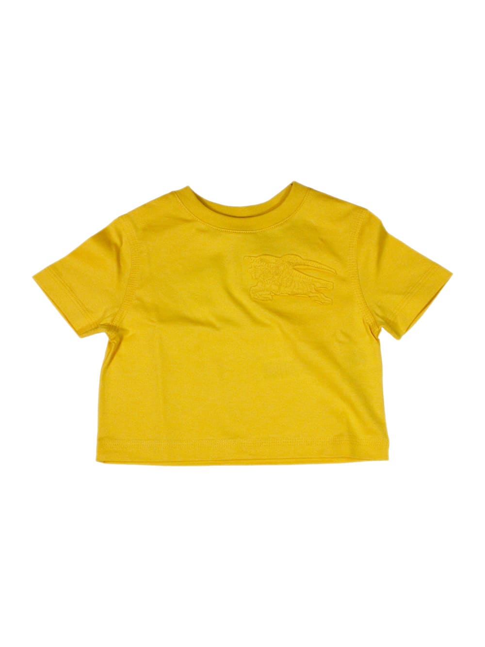 Burberry T-shirt In Yellow