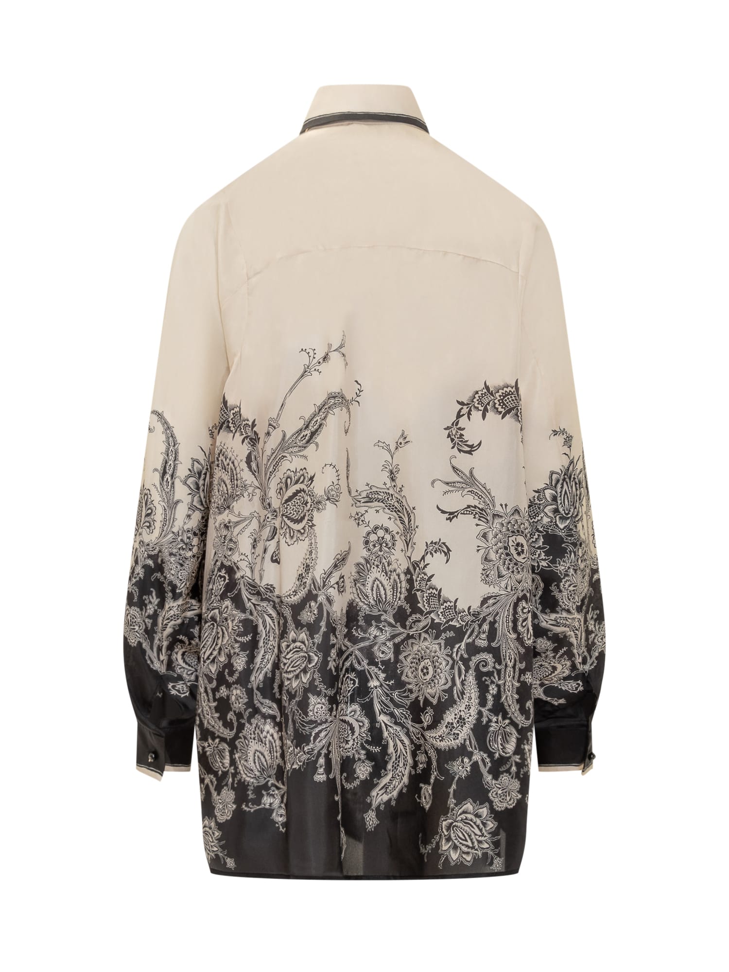 Zimmermann Rhiannon Long-sleeved Relaxed Shirt In Neutral