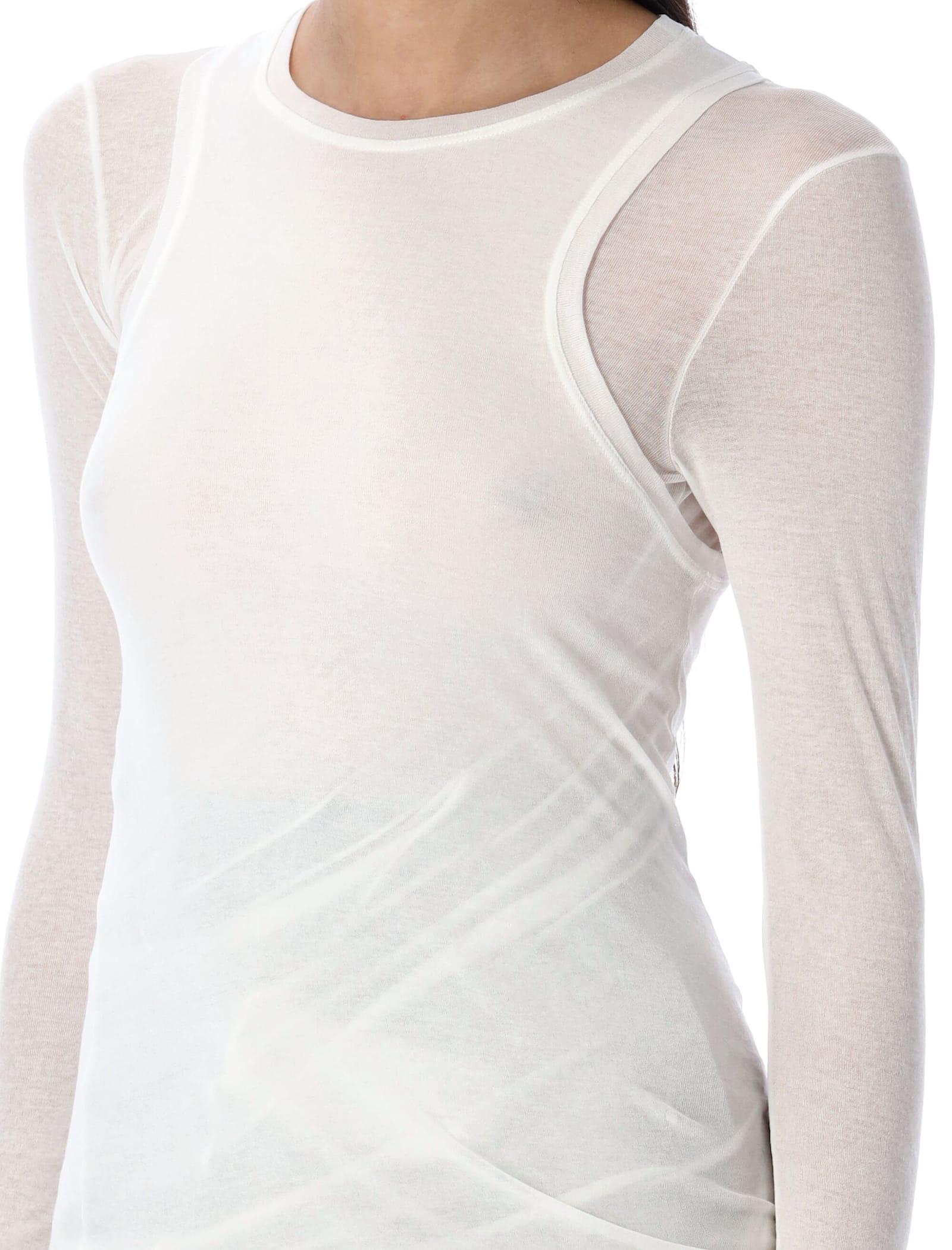 Jil Sander Top In White