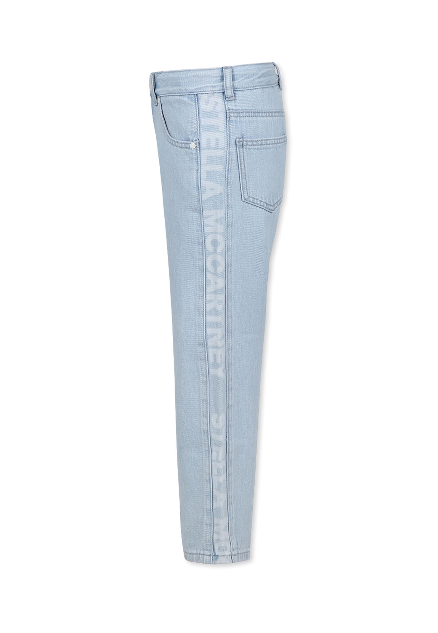 Stella Mccartney Belt-loop Jeans In Denim
