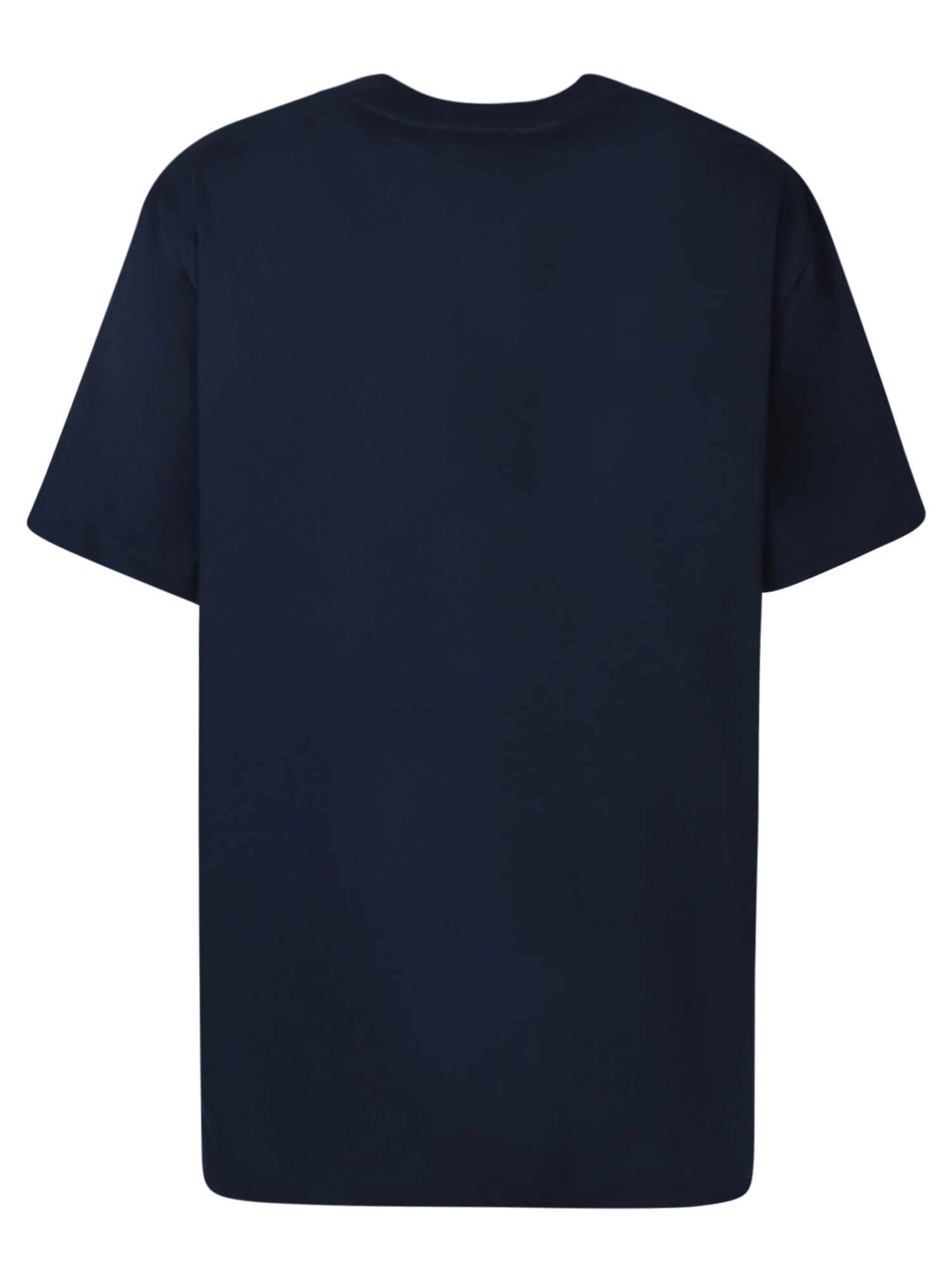 Shop Apc Logo Print T-shirt Blue