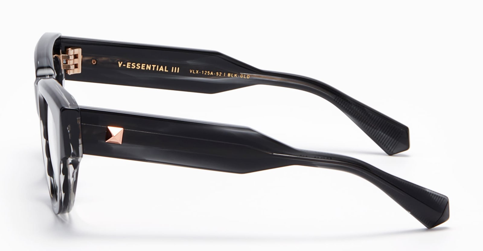 Shop Valentino V-essential Iii - Black Swirl Rx Glasses