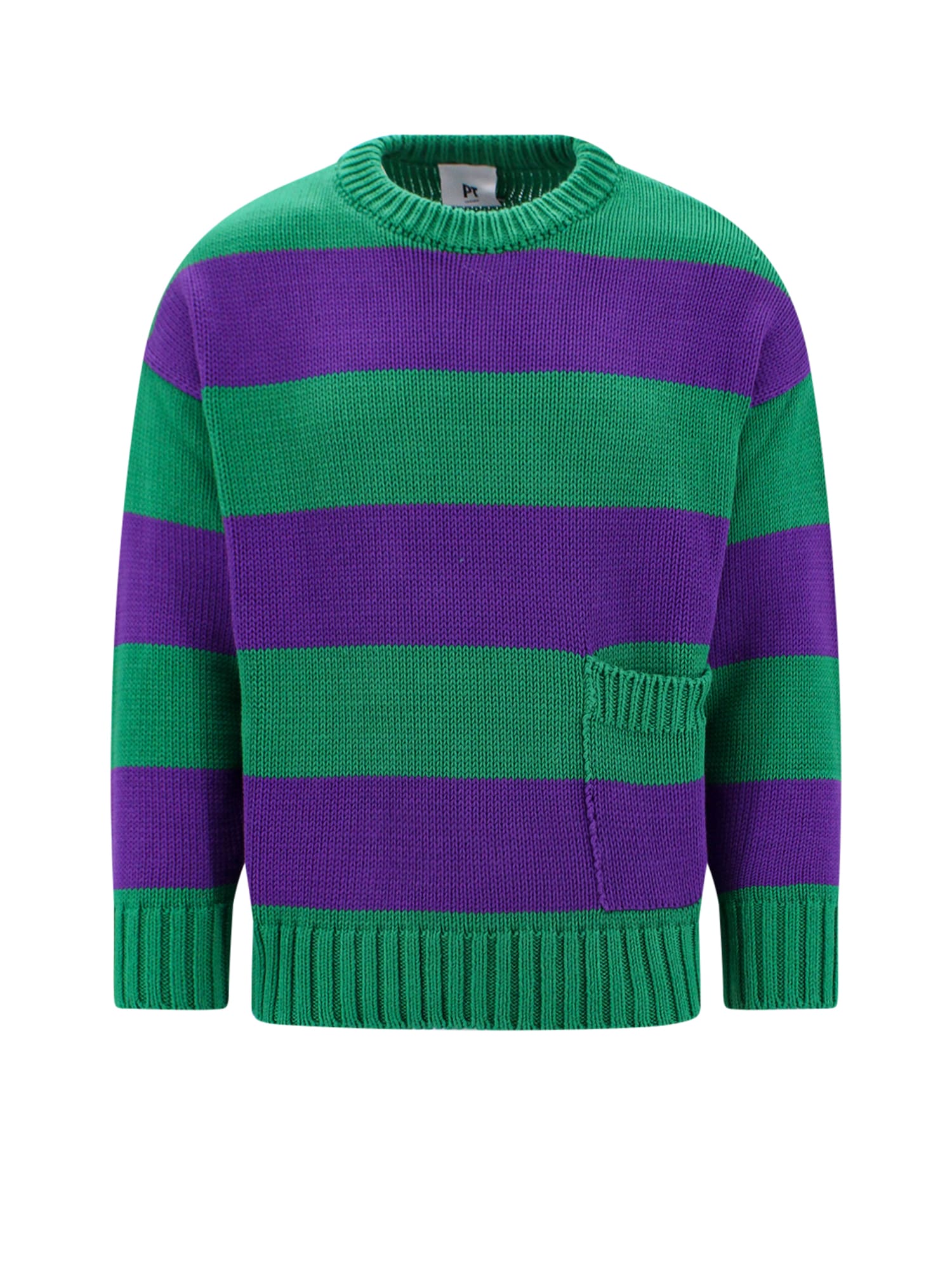 Pt Torino Sweater In Purple