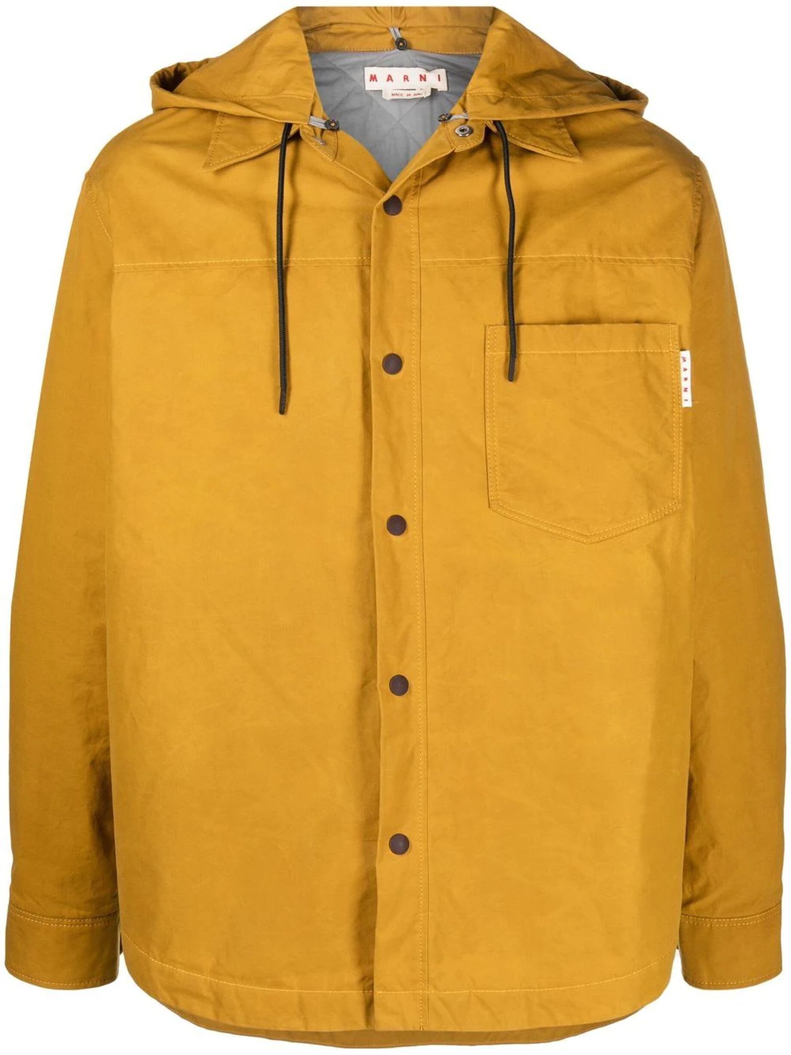 Marni Mustard Yellow Cotton Jacket