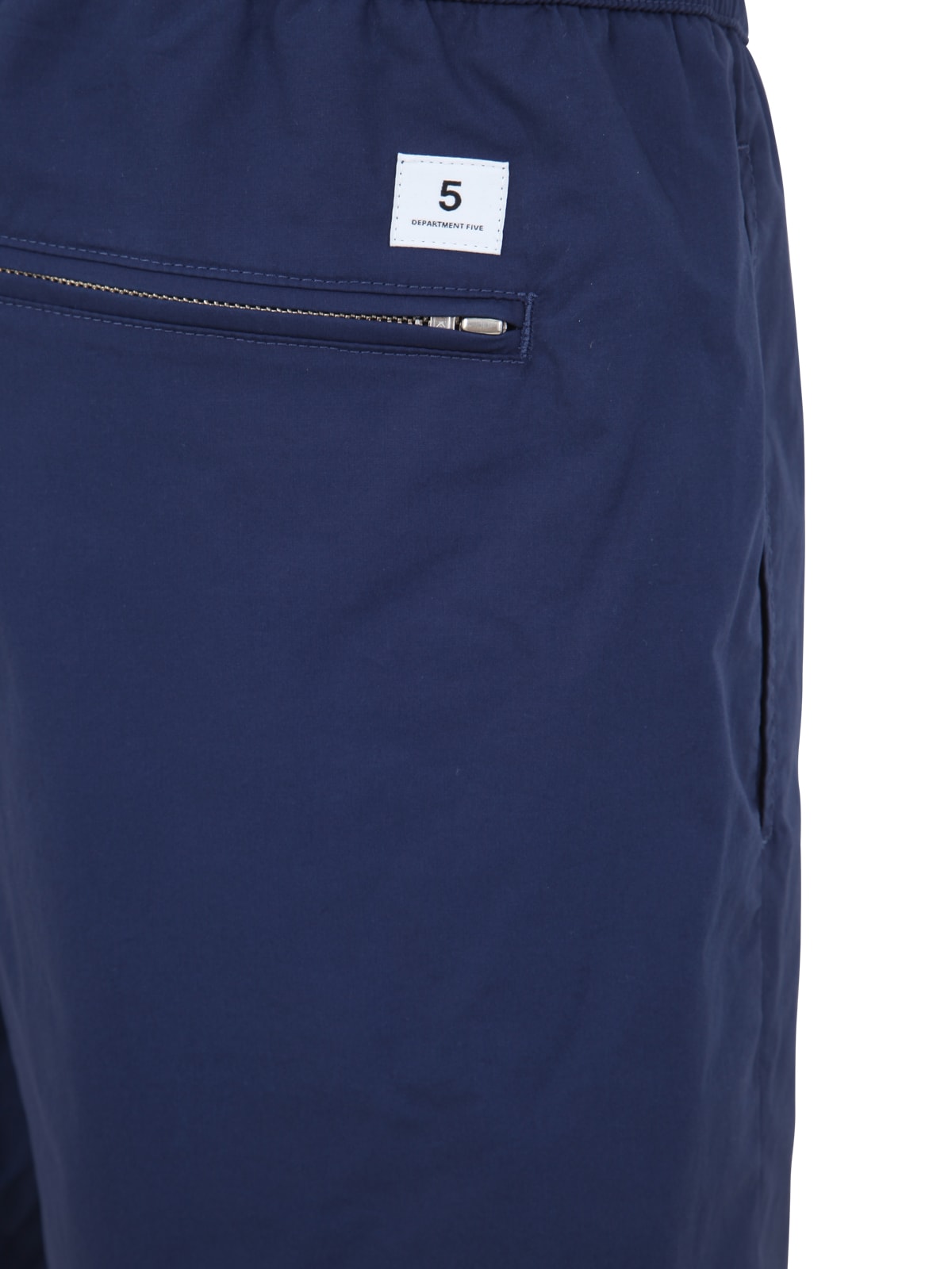 Shop Department Five Collins Shorts With Coulisse In Blue