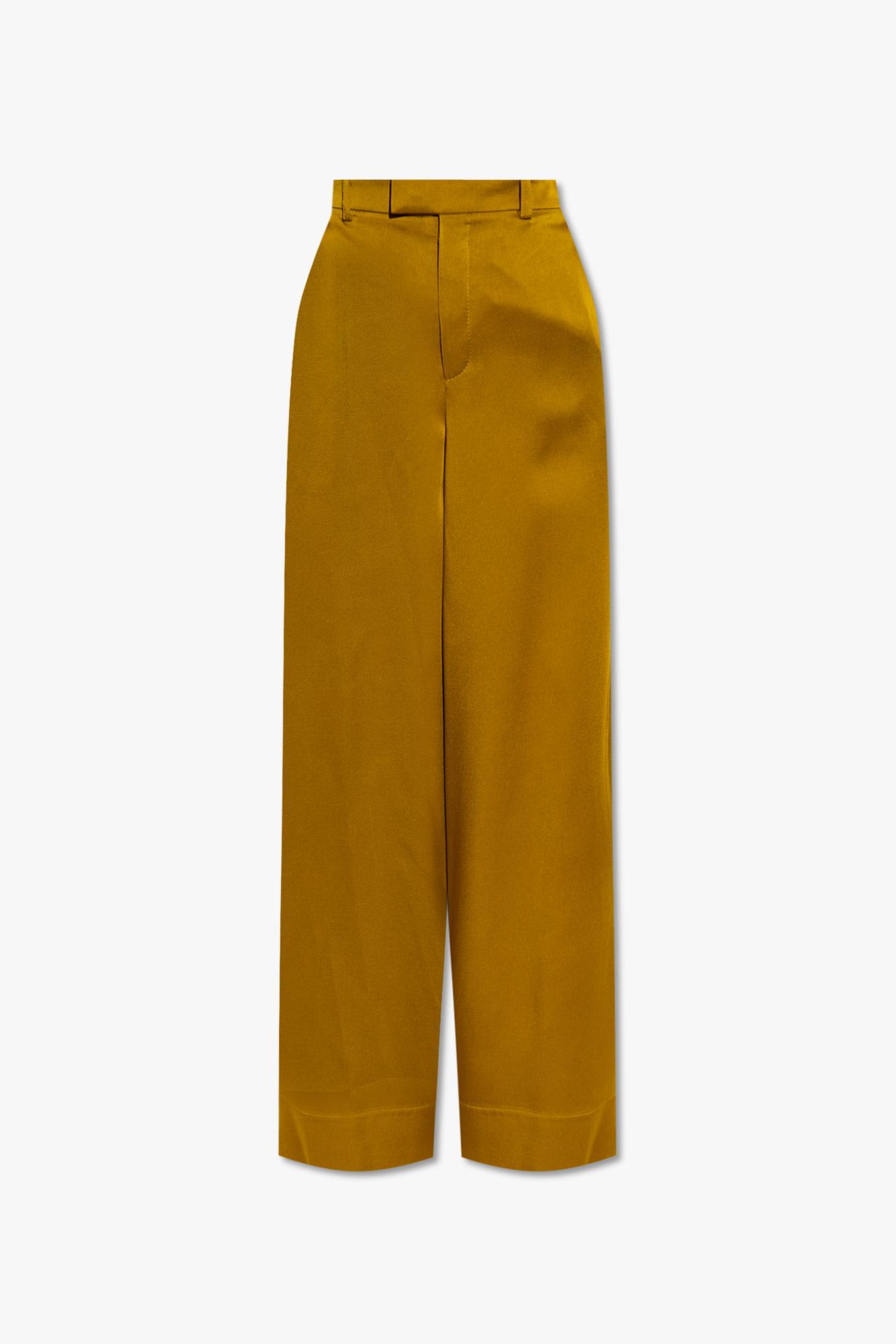 Shop Saint Laurent Relaxed-fitting Trousers