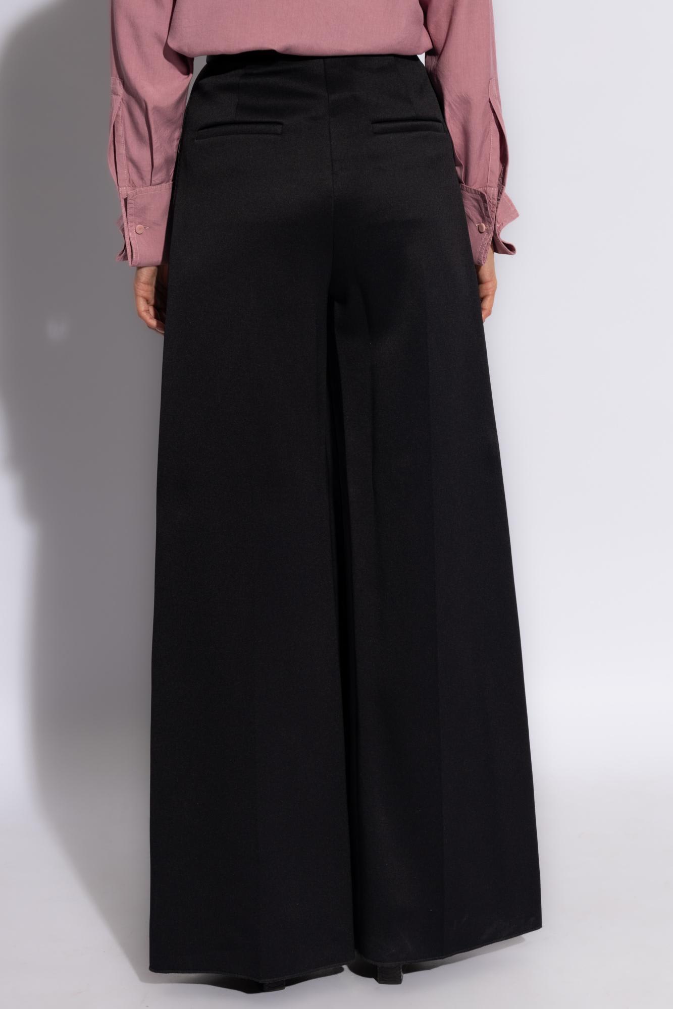 Shop Max Mara Zinnia Pants In Black