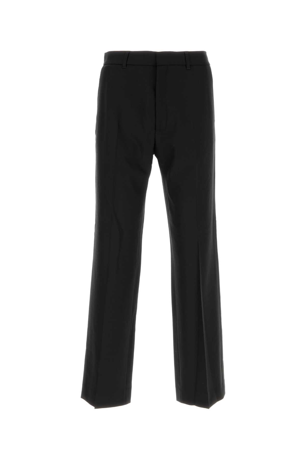 Casablanca Black Stretch Polyester Blend Pant