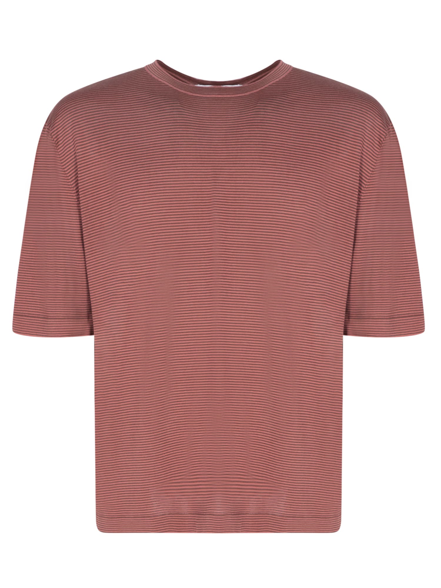 Jersey Striped Red/brown T-shirt