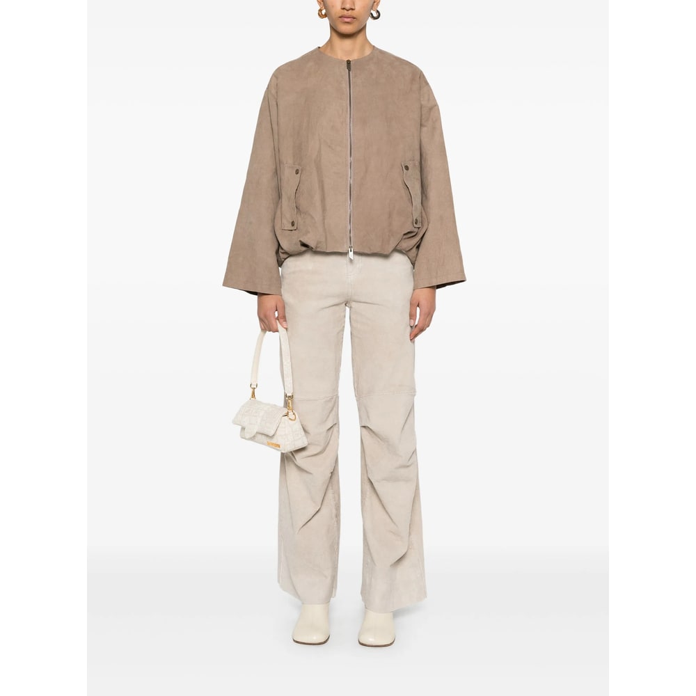 Salvatore Santoro Belt Loop Track Pants In Gray