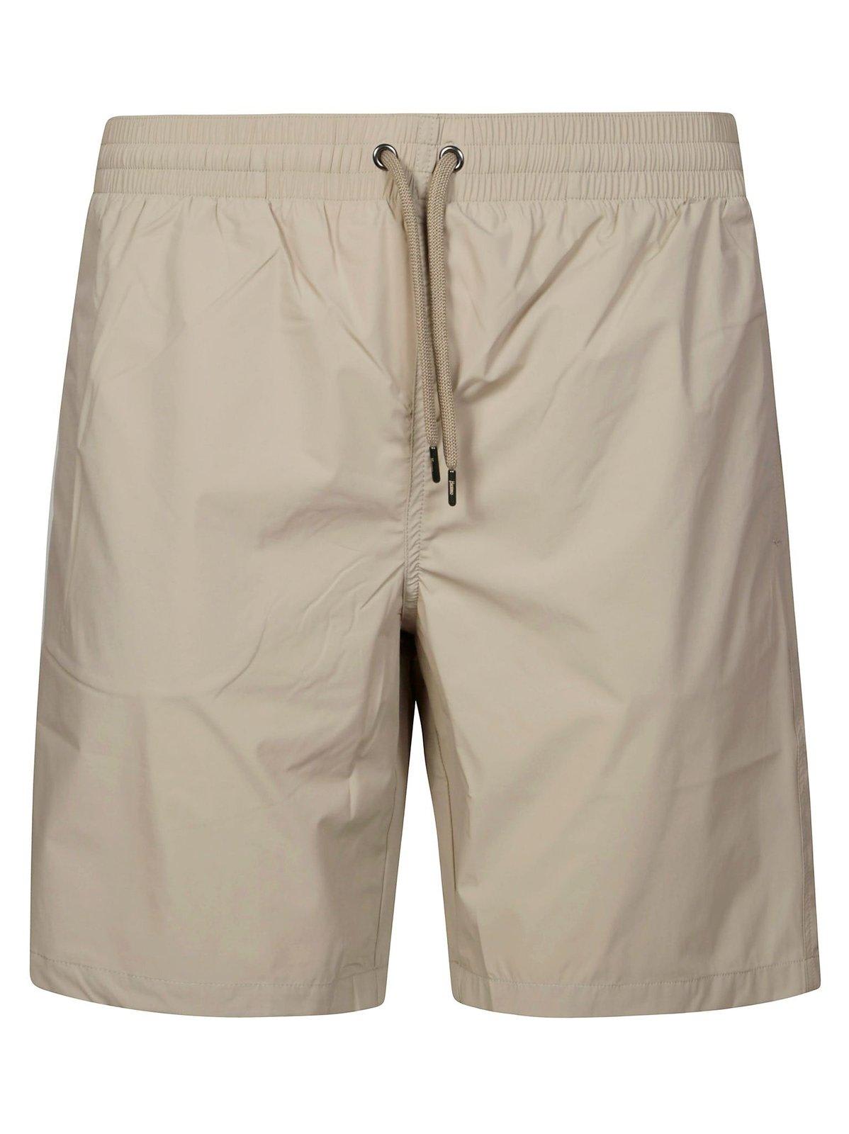 Logo Plaque Bermuda Cargo Shorts