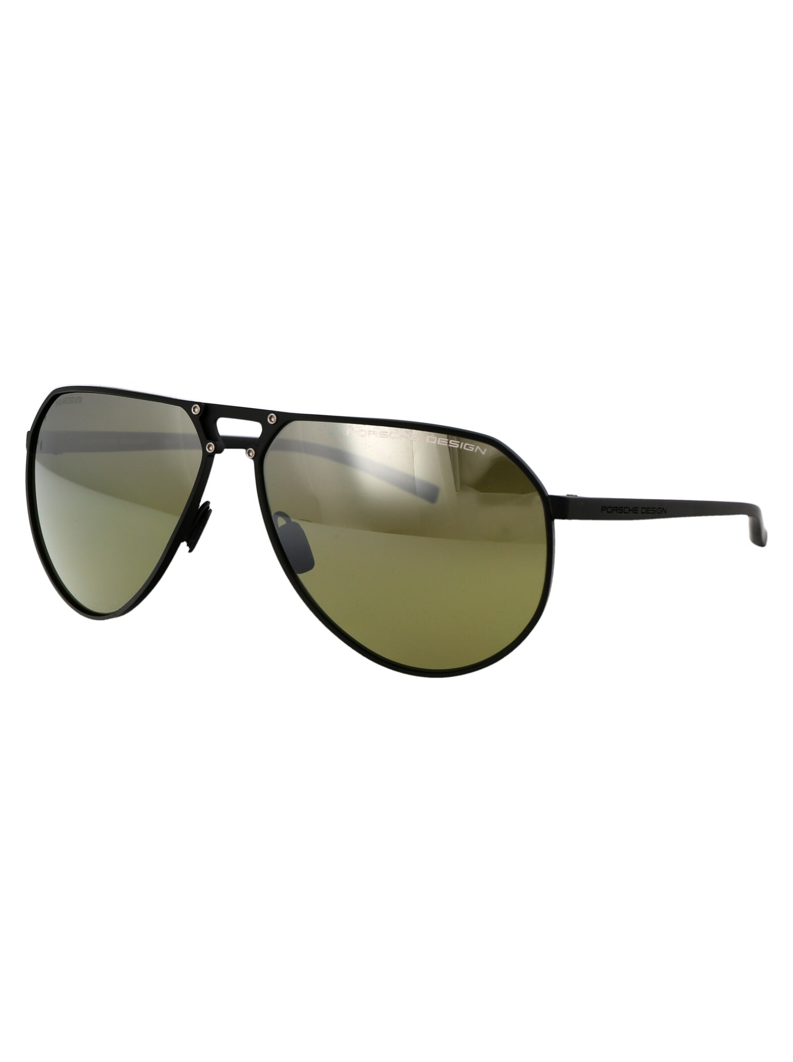 Porsche Design Black Acetate Sunglasses