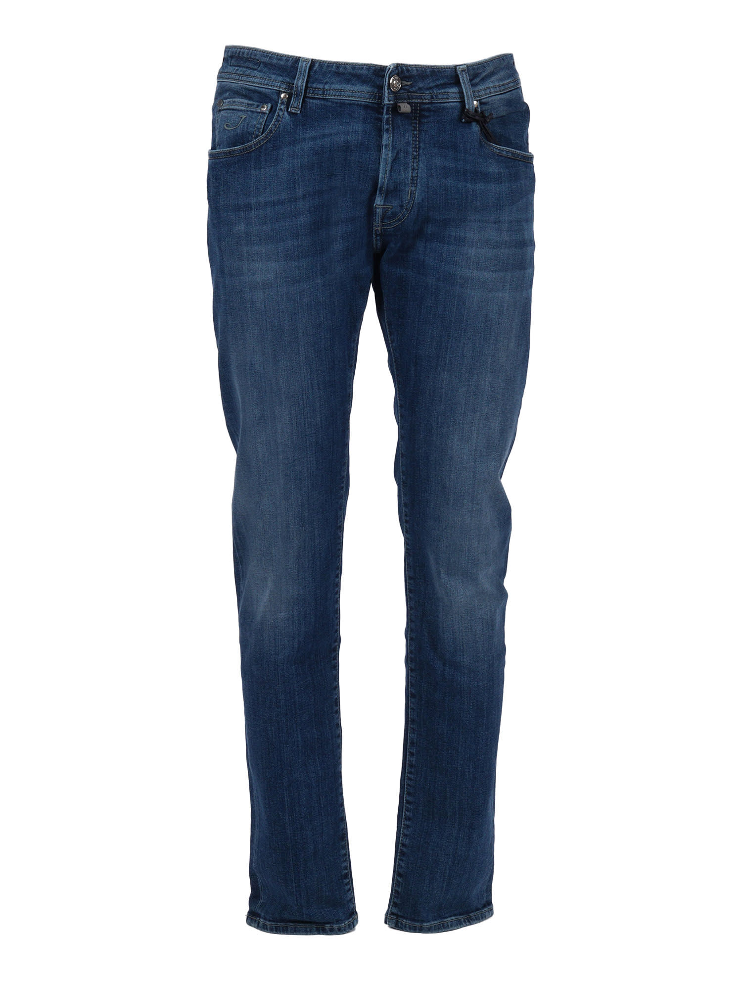 Jacob Cohen Super Slim Fit Nick 5 Pockets Pants In Blue