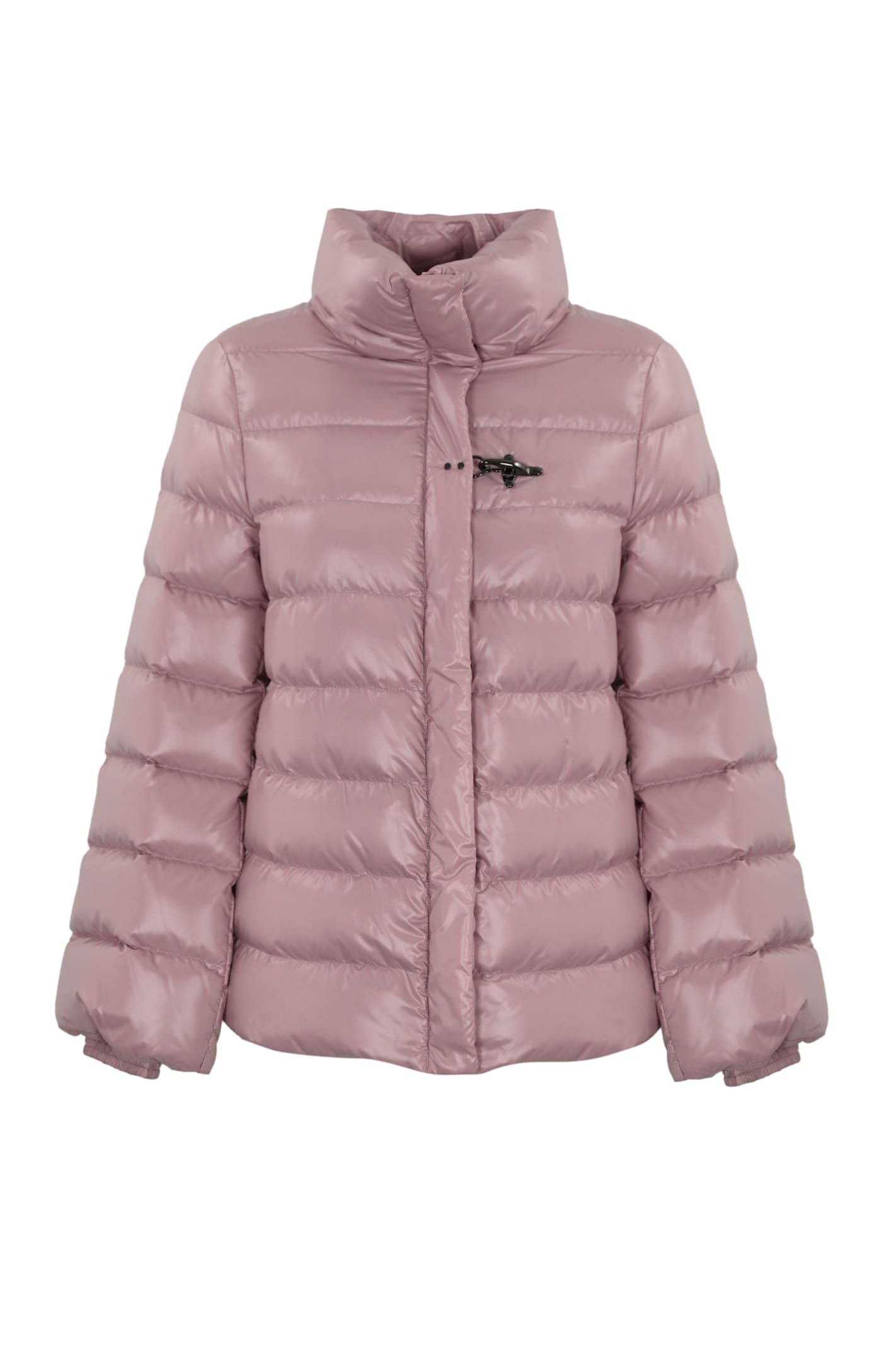 Fay Nylon Down Jacket With Hook In Rosa