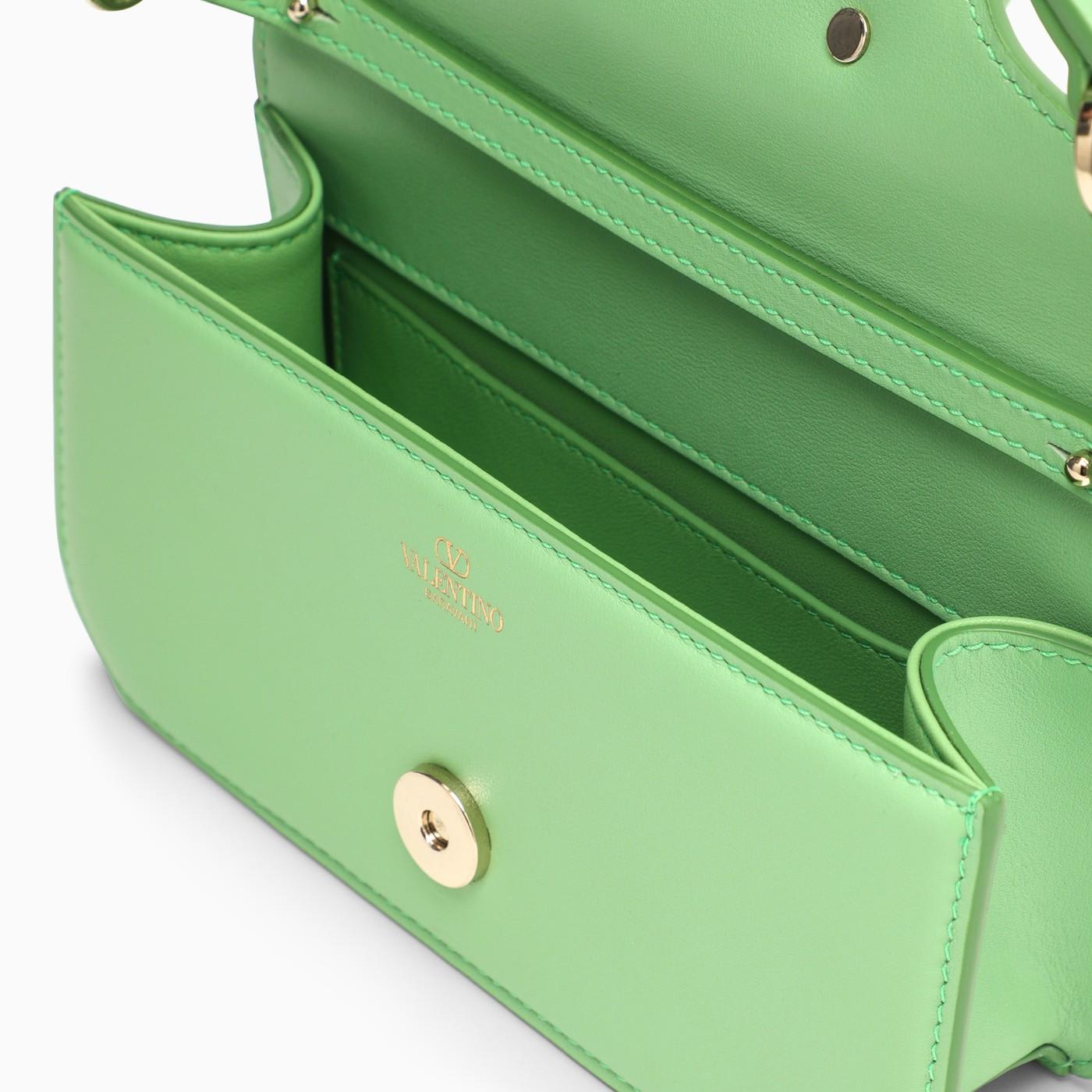 Shop Valentino Loc\u00f2 Mint Green Shoulder Bag