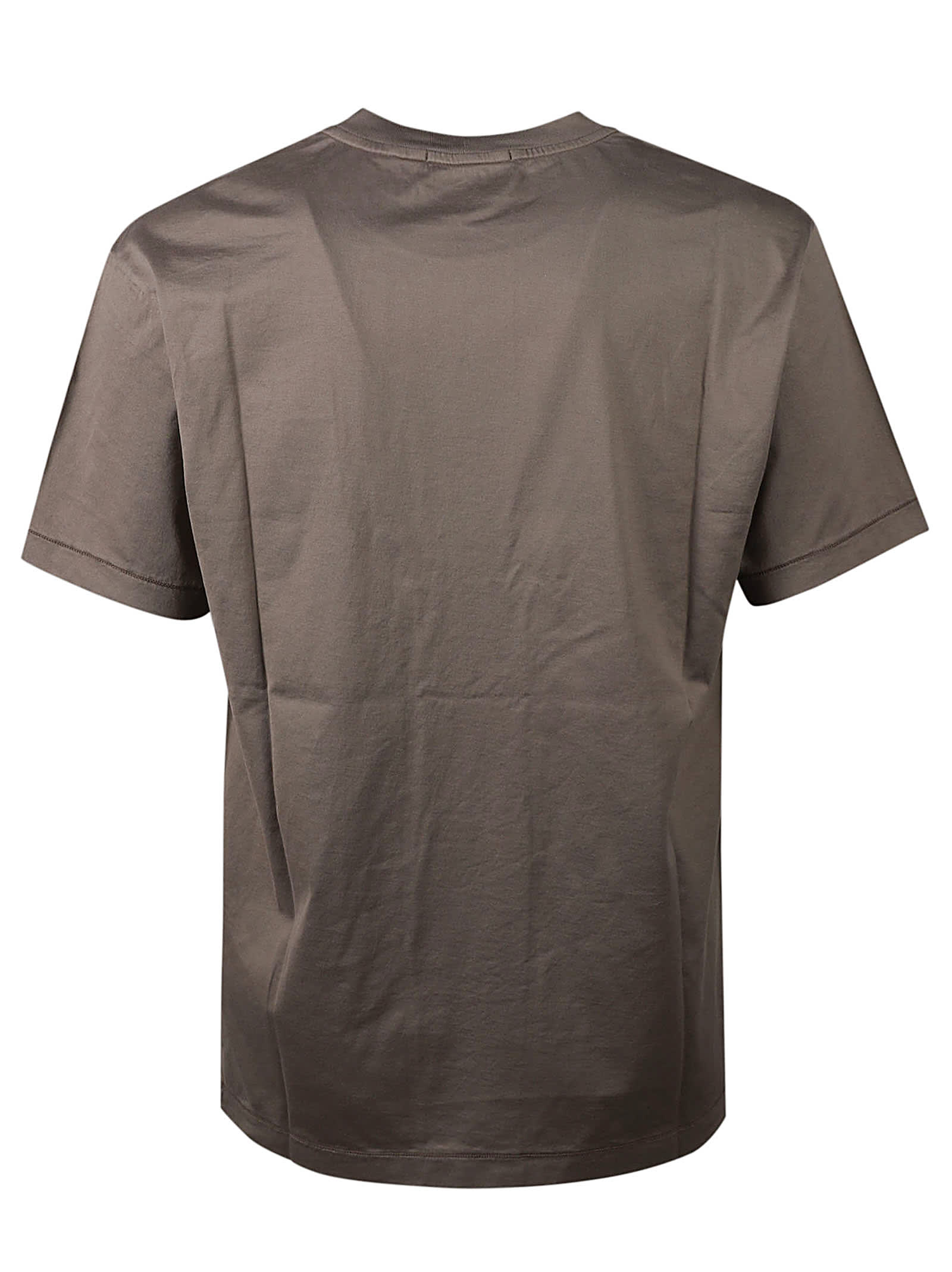 Shop Stone Island T-shirt In Walnut